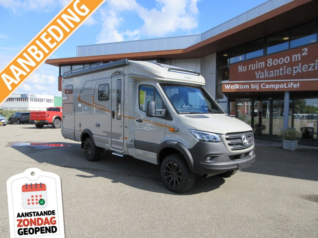 Hymer ML-T 580 AWD Cross Trail, Caravans en Kamperen, Automaat, ESP-stabiliteitscontrole, Boiler, Ringverwarming