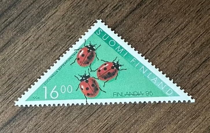 Finland 1994 lieveheersbeestjes dieren postfris, Ophalen of Verzenden, Finland, Postfris