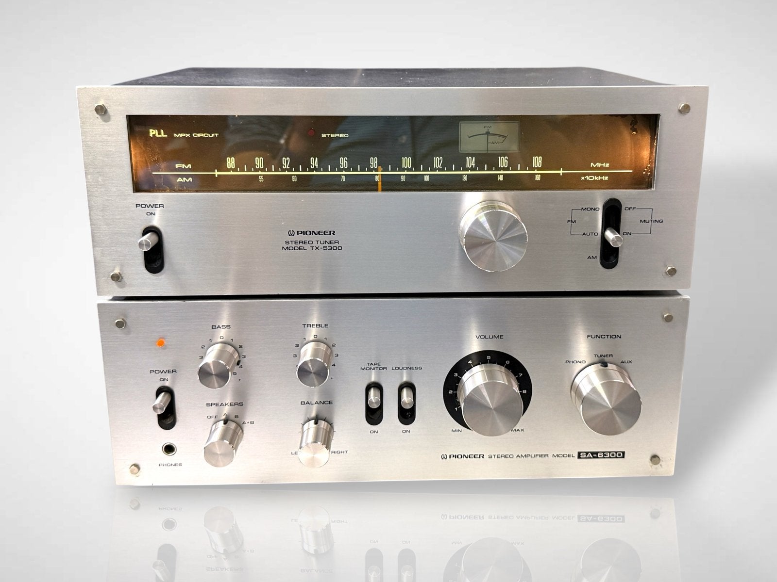 Vintage Pioneer Stereo Set - Versterker & Tuner, Pioneer, Tuner of Radio, Pioneer, Pioneer