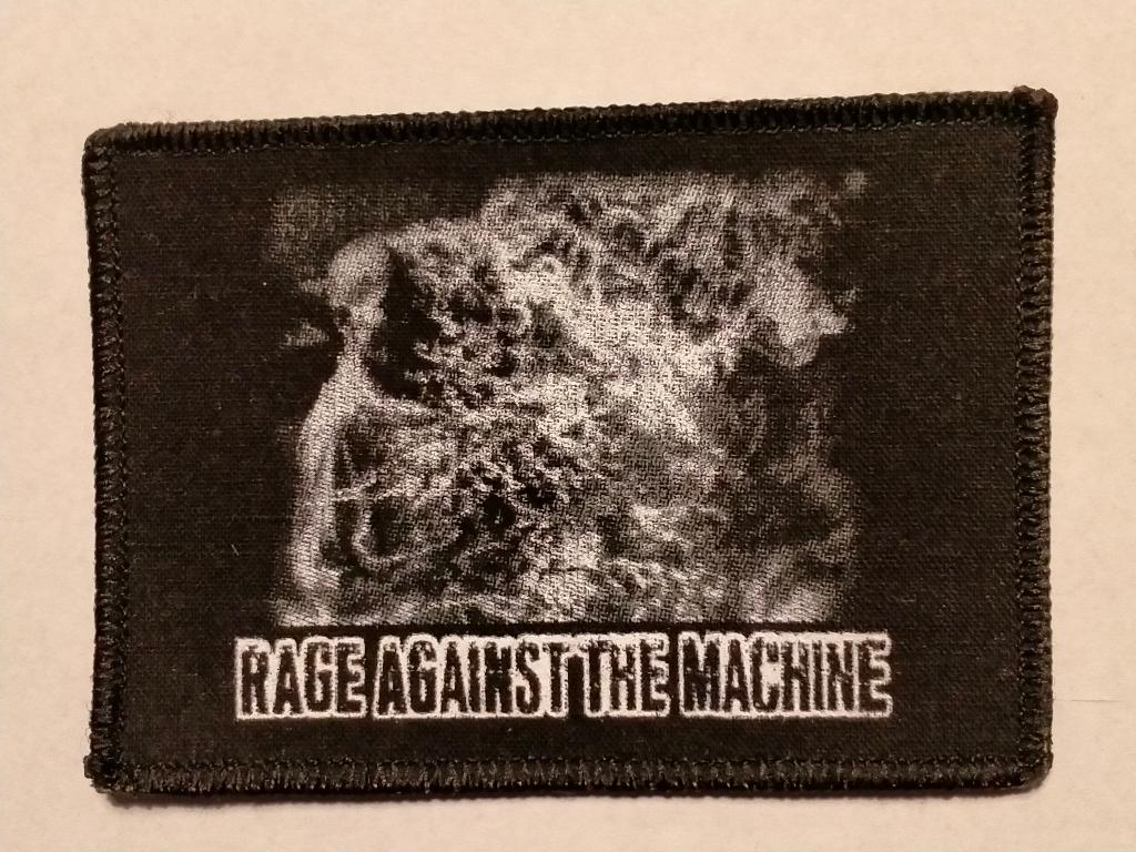 Rage Against the Machine muziek logo patch kleding embleem, Verzamelen, Verzenden, Nieuw, Kleding