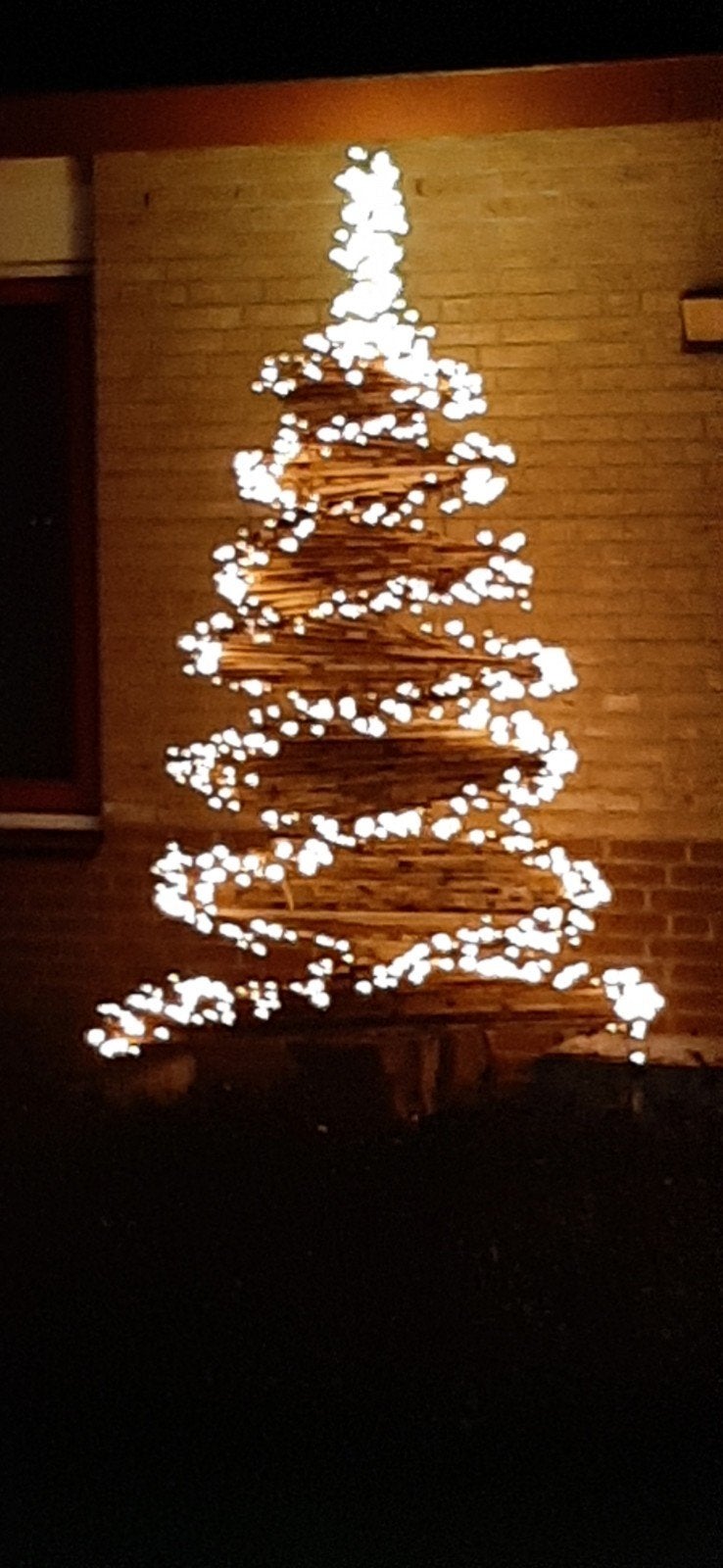 ludieke kerstboom te koop./ handwerk/ 2.40 m., Diversen, Ophalen, Nieuw