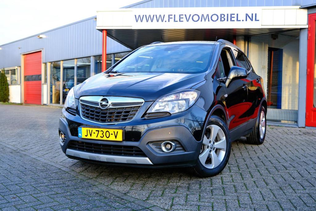 Opel Mokka 1.4 T 140pk Innovation Navi|Cam|Clima|Half Leder|, Auto's, Voorwielaandrijving, Gebruikt, Euro 6, 4 cilinders