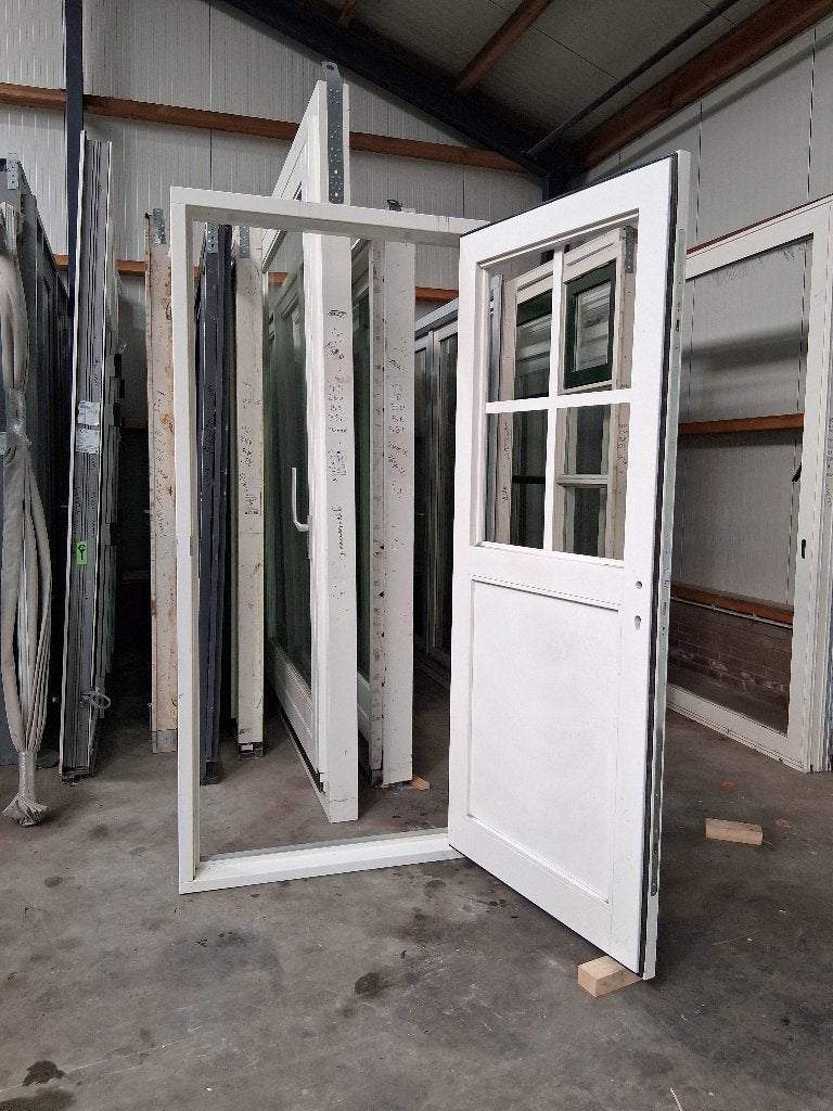 Nieuw Achterdeurkozijn roede bezorgen factuur mogelijk, 100 tot 120 cm, 215 cm of meer, Ophalen of Verzenden, Hout