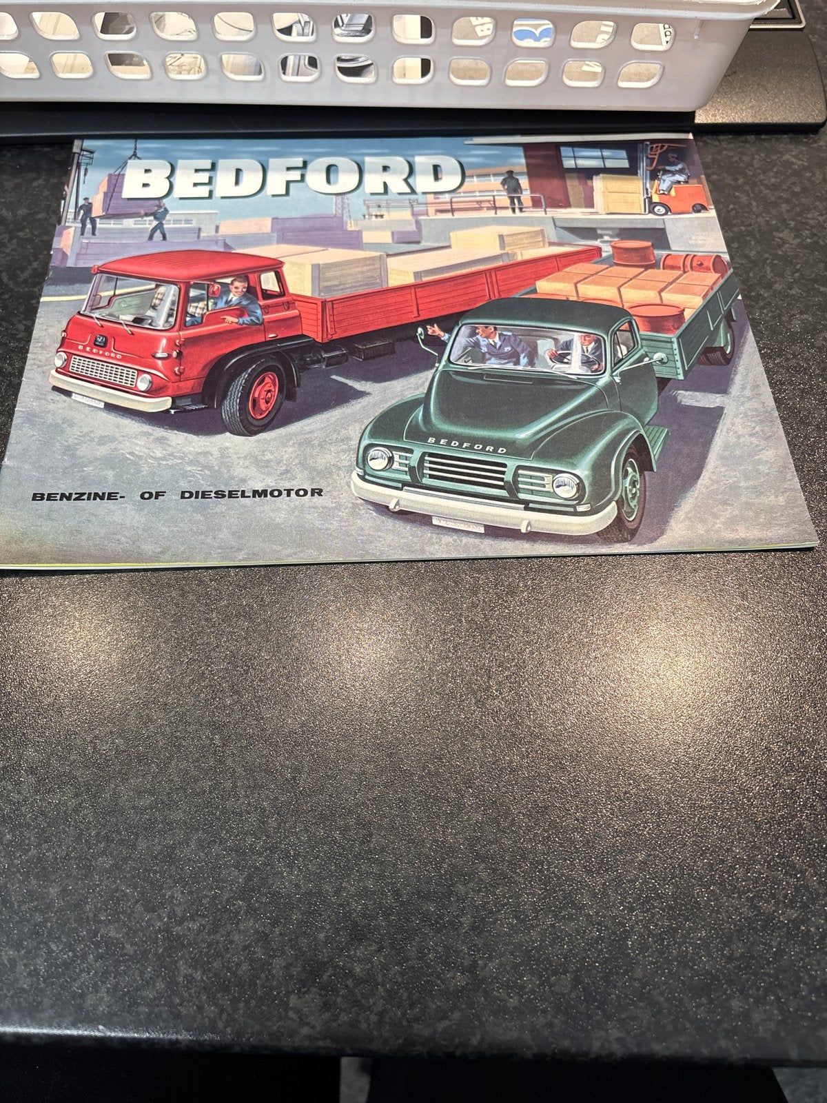 Bedford Vrachtwagen Brochure - Benzine of Dieselmotor, Ophalen of Verzenden, Zo goed als nieuw, Overige merken