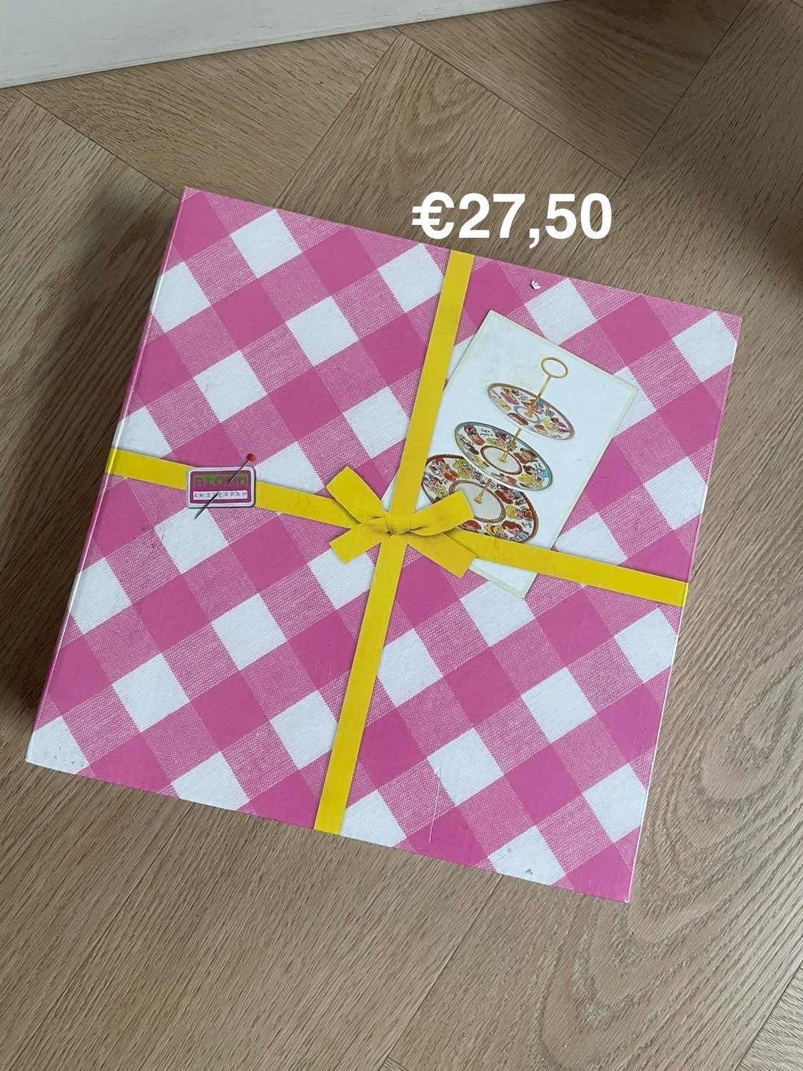 Blond Amsterdam etagère nieuw in doos, Huis en Inrichting, Woonaccessoires | Etagères, Ophalen, Nieuw, Etagère, Steen/keramiek
