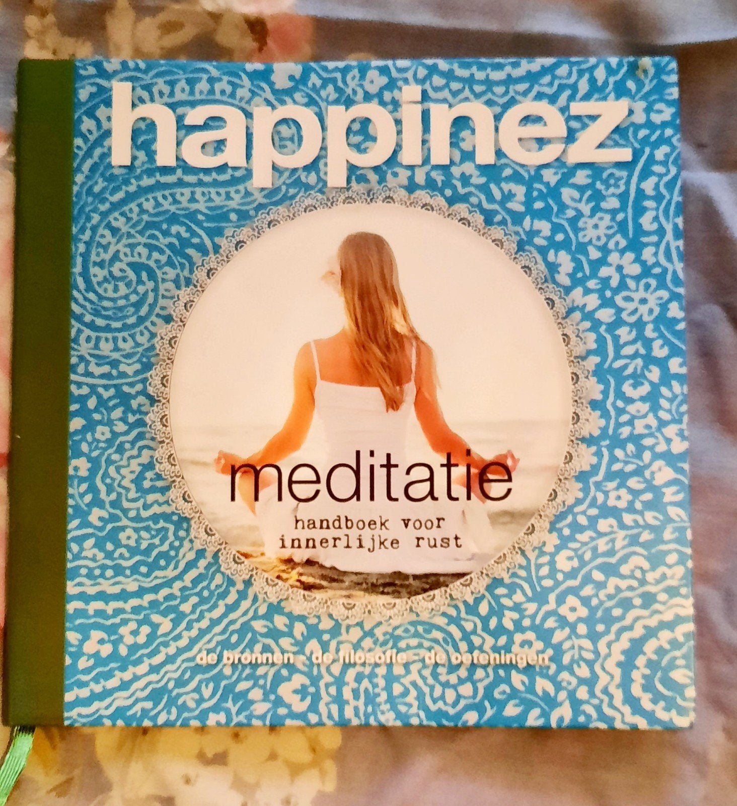 Happinez - Meditatie handboek voor innerlijke rust (2015), Meditatie of Yoga, Abhinabha Tangerman, Instructieboek, Ophalen