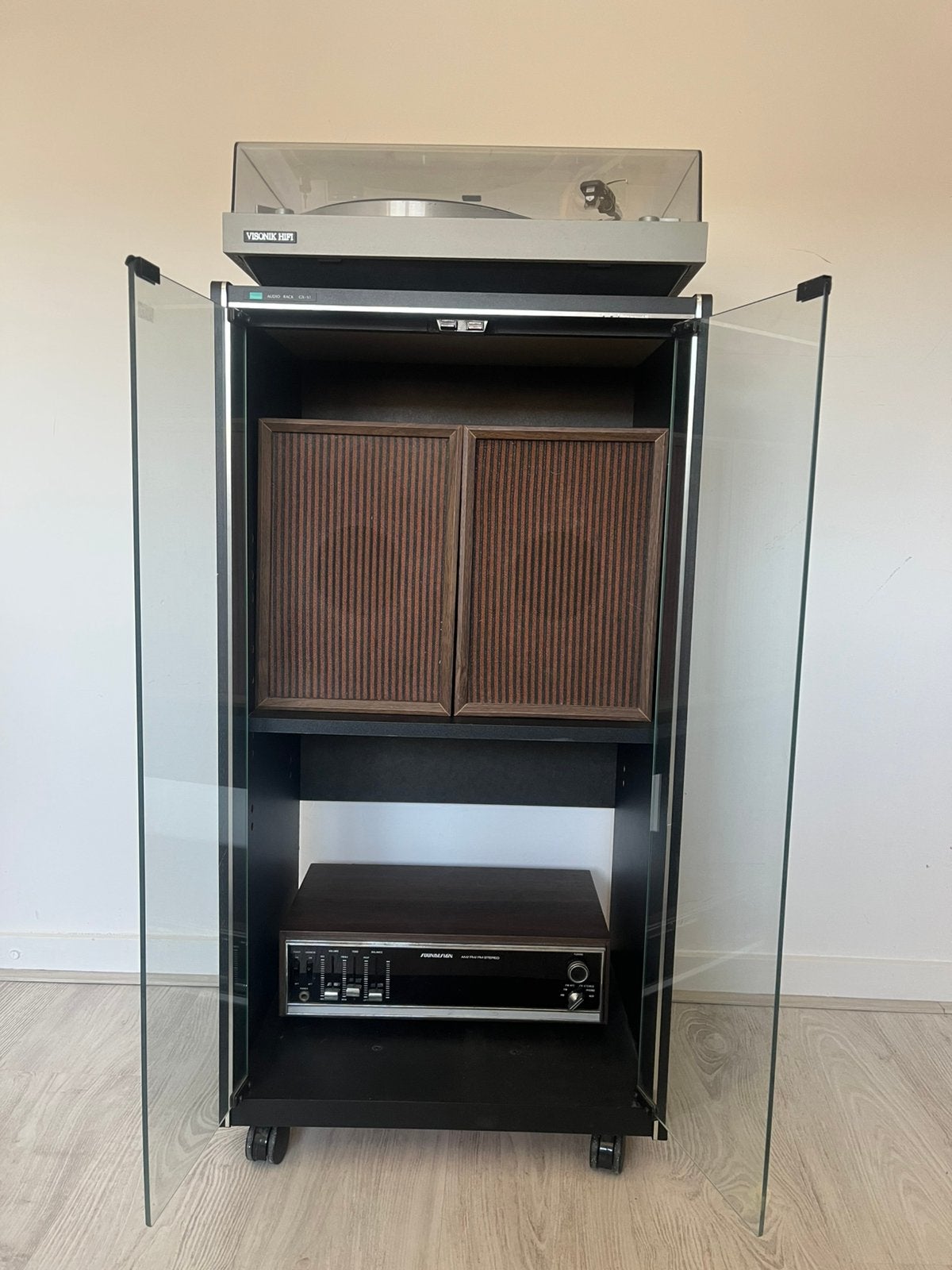 Complete vintage hifi set. (Sansui,CEC, Soundesign), Ophalen, Gebruikt