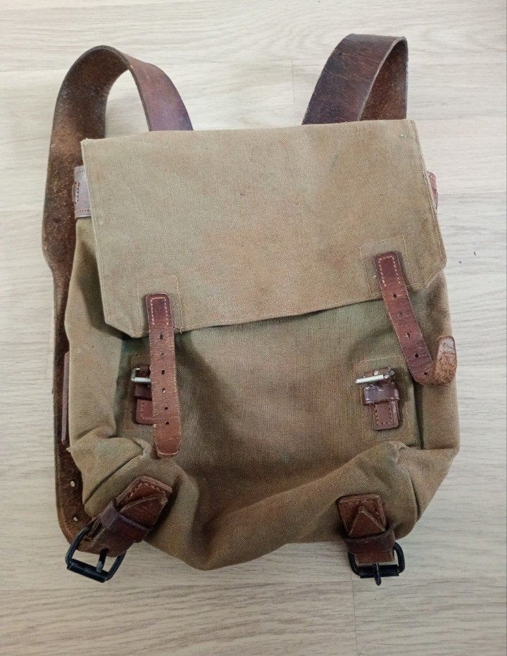 Nederlandse Ransel Model 1915 (M15), Overige merken, ., Ophalen of Verzenden, Zo goed als nieuw