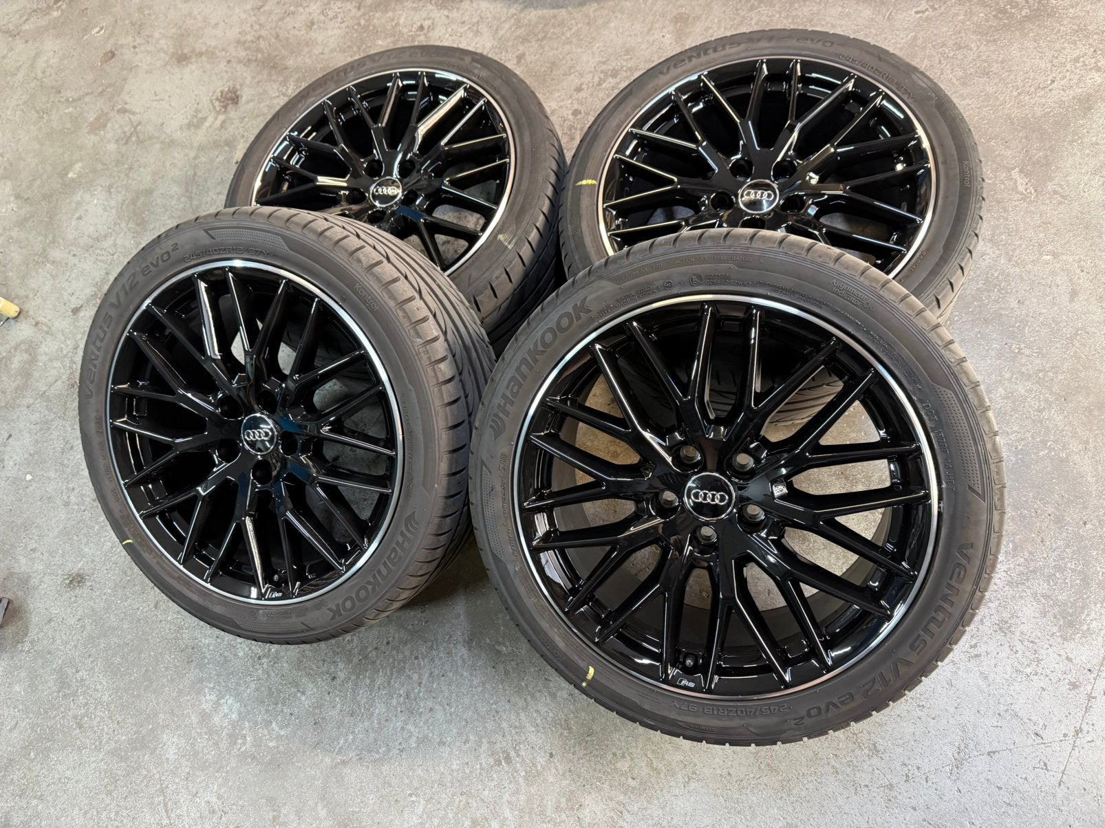 ✅ 18 inch Originele Audi RS A4 velgen A4 S4 A6 5x112 velgen, Auto-onderdelen, 18 inch, Banden en Velgen, Ophalen of Verzenden