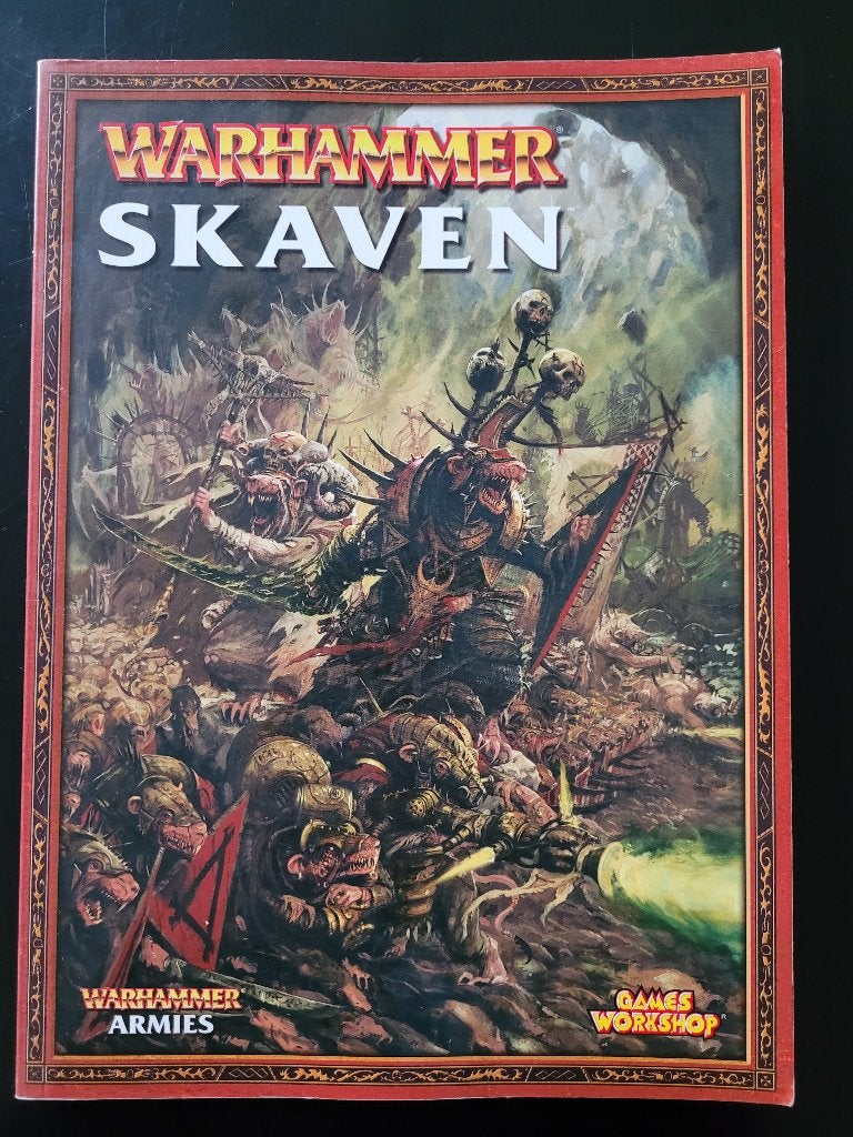 Games Workshop Warhammer Skaven Army Book, Hobby en Vrije tijd, Ophalen of Verzenden, Gebruikt, Warhammer, Boek of Catalogus