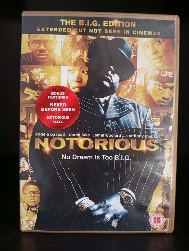 Notorious - The B.I.G. Edition DVD, Vanaf 16 jaar, Ophalen of Verzenden, Zo goed als nieuw, Waargebeurd drama