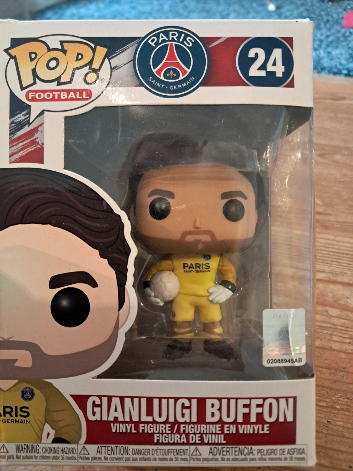 Funko Pop! Gianluigi Buffon (PSG) - Doosje licht beschadigd, Ophalen of Verzenden, Gebruikt
