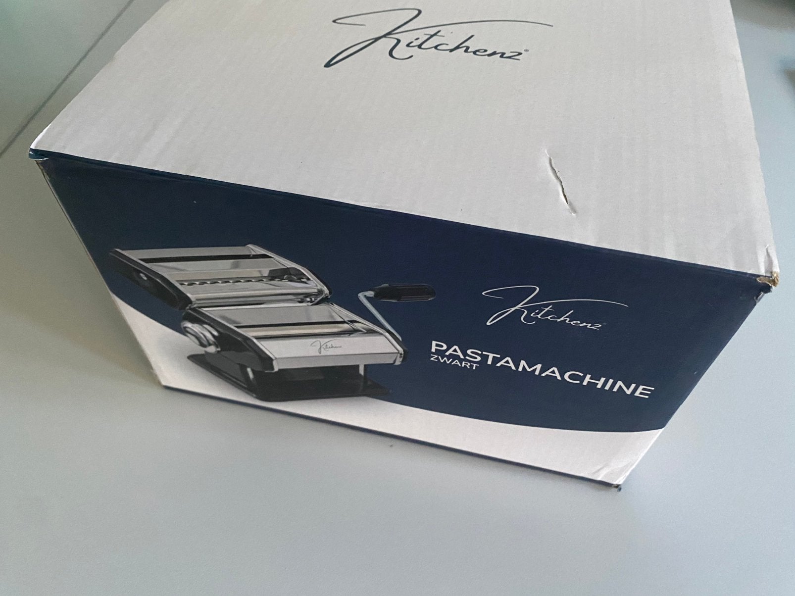 Kitchenz pastamachine zwart met pastarek nieuw, Ophalen of Verzenden, Nieuw