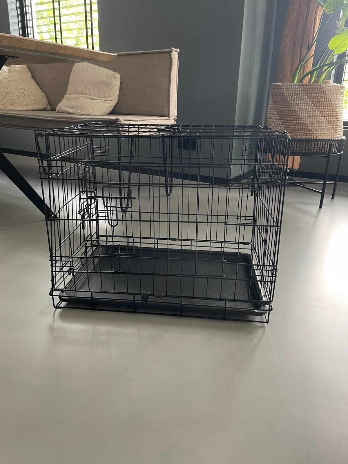 Hondenbench, Ophalen of Verzenden, Zo goed als nieuw, Minder dan 65 cm