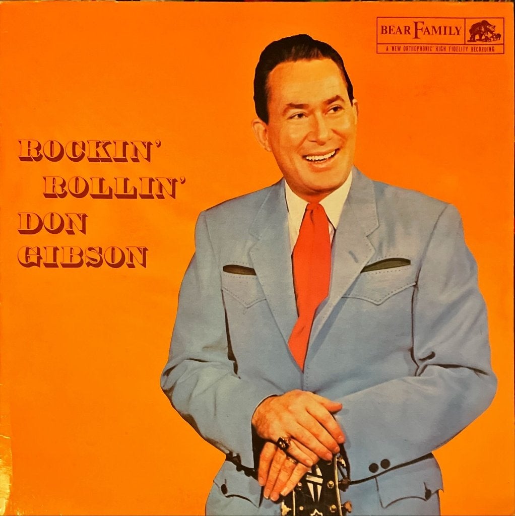 Don Gibson - Rockin' Rollin' - Bear Family Records / Germany, Gebruikt, Inclusief binnenhoes, Ophalen of Verzenden, 1970 - 1979