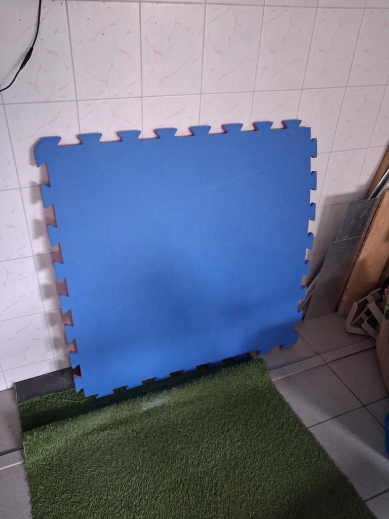 Tatami karate matten 10 Stuks, Sport en Fitness, Vechtsporten en Zelfverdediging, Ophalen of Verzenden, Zo goed als nieuw, Karate