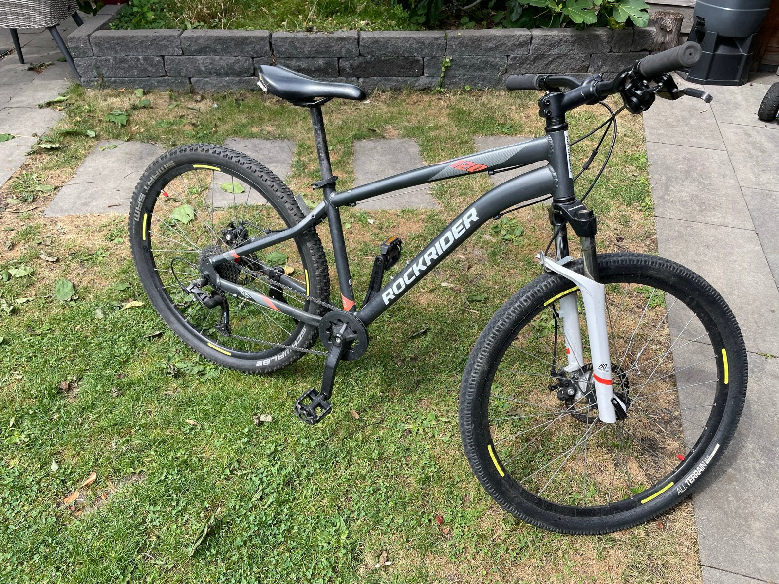 Rockrider ST120 Mountainbike - Gebruikt, Schijfremmen, Gebruikt, Vering, Schijfrem, 53 tot 57 cm