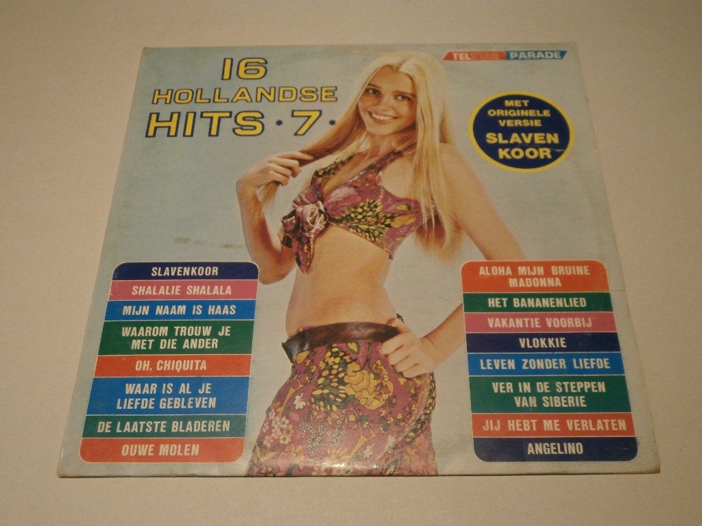 16 Hollandse Hits 7, Telstar vinyl LP 89560, Verzenden, Levenslied of Smartlap, 12 inch, 1970 - 1979