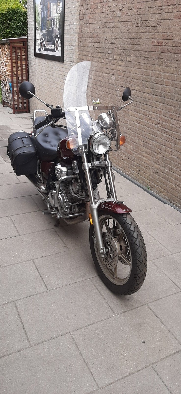 Yamaha Virago XV750 Chopper uit 1992 - Leuk Project