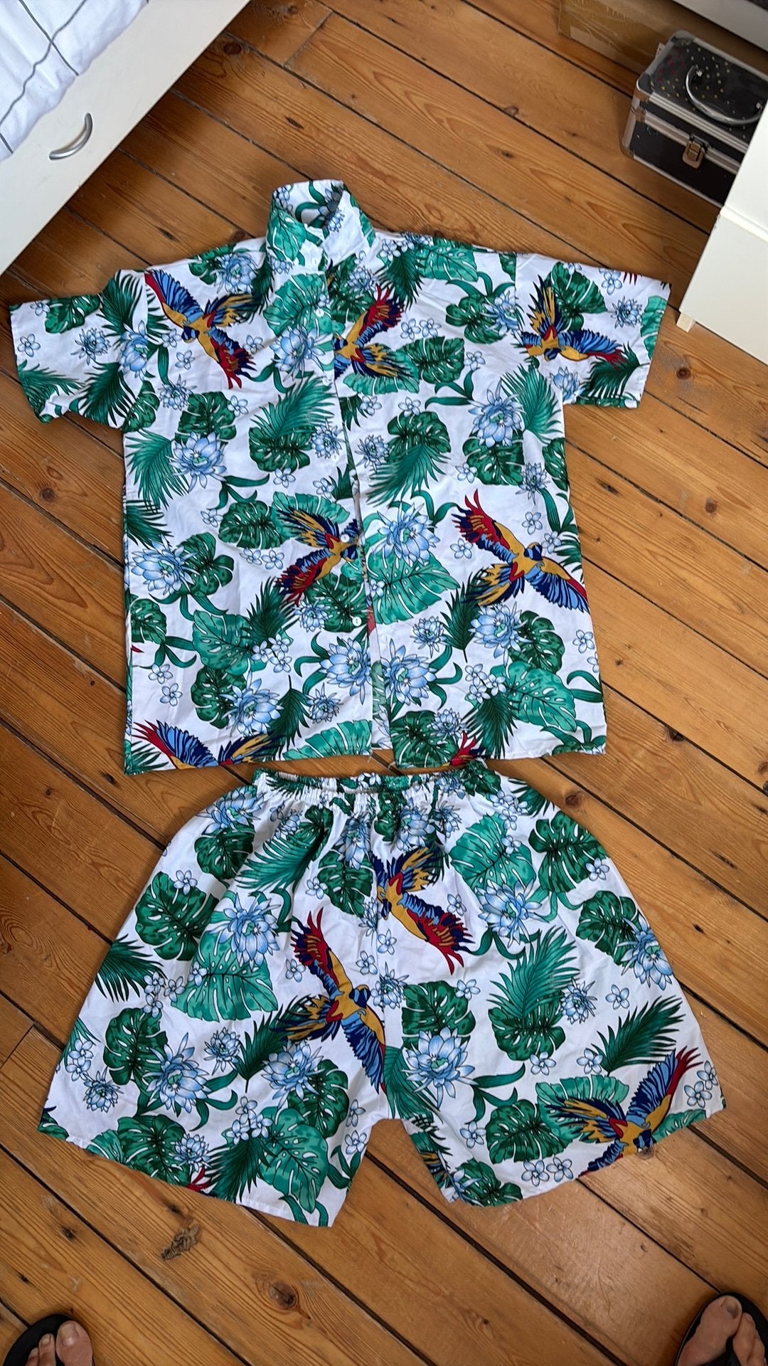 Hawai setje one size, Nieuw, Overige maten, Ophalen of Verzenden, Overige thema's