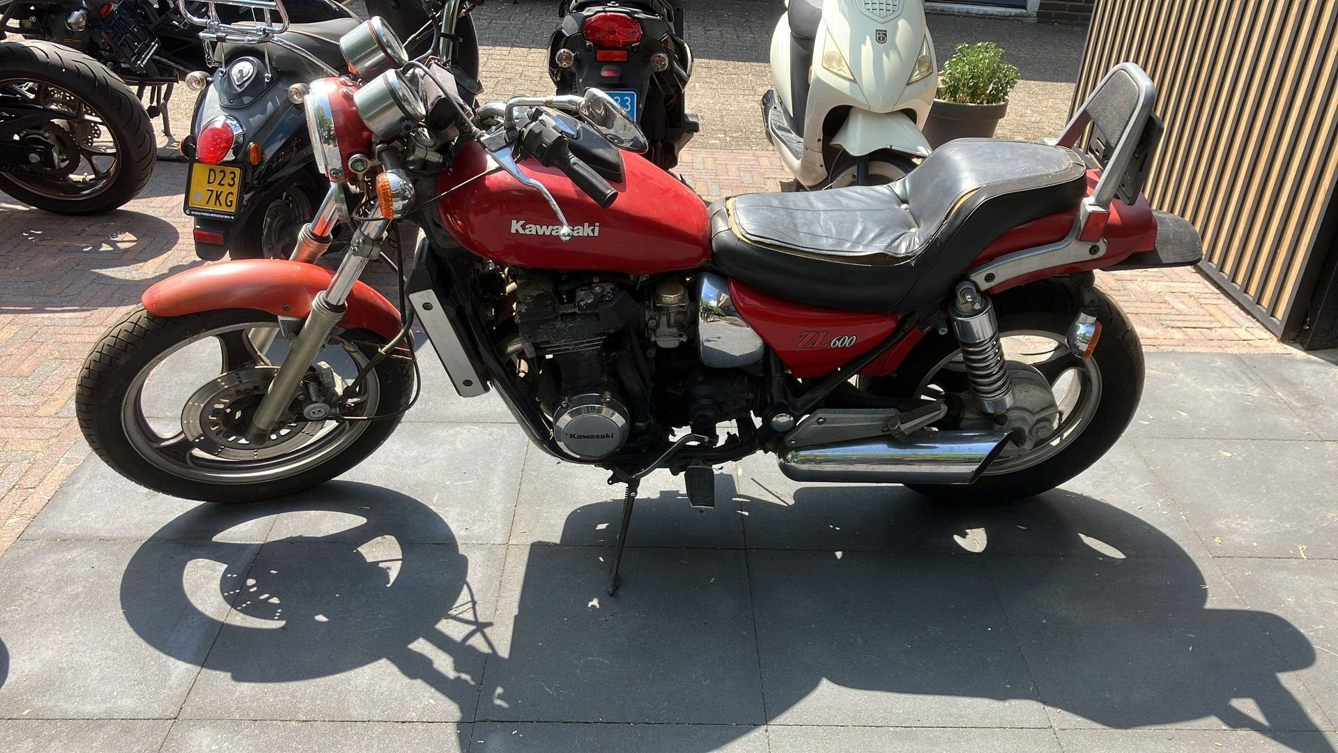 KAWASAKI ZL 600 ELIMINATOR (bj 1988), 4 cilinders, Bedrijf, Onbekend, KAWASAKI