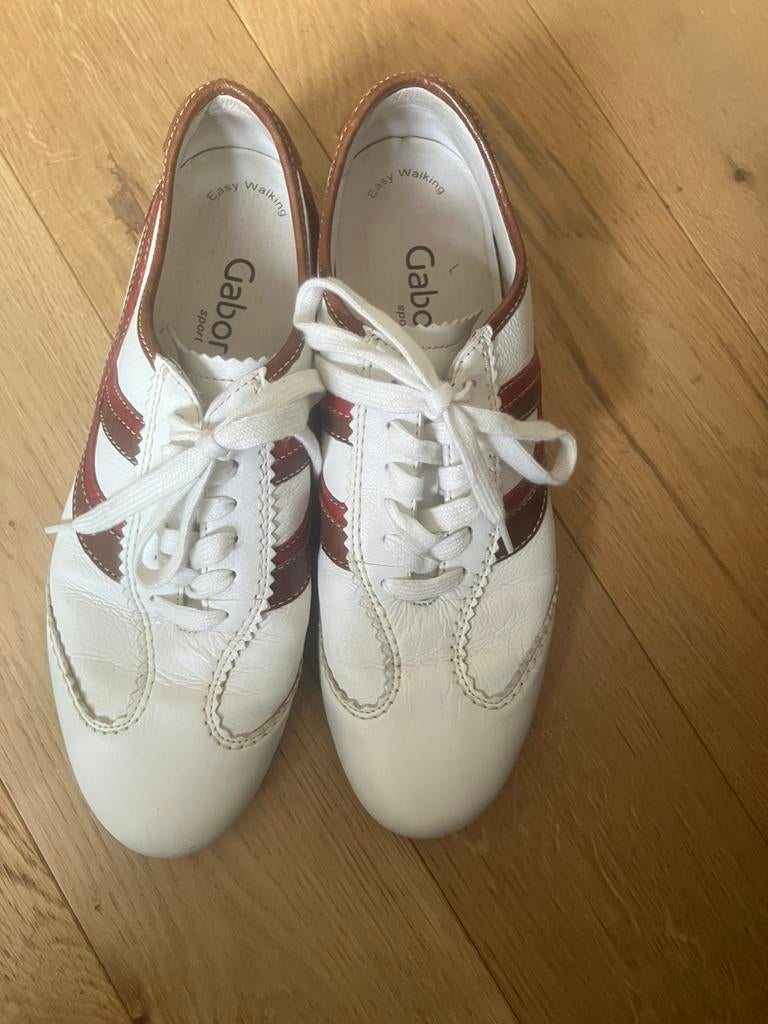 Leren Gabor wandelschoenen schoenen mt 40.5 zgan, Ophalen, Zo goed als nieuw, Wandelschoenen
