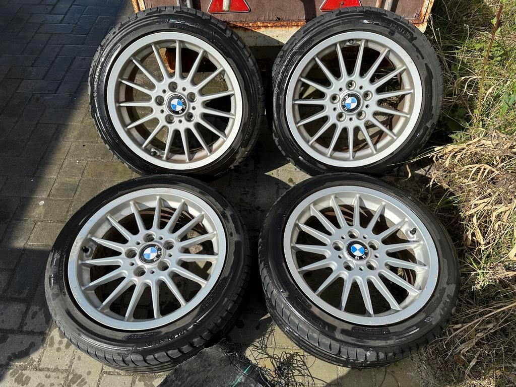 BMW Styling 32 - 17” velgen met zomerbanden, Ophalen, Gebruikt, Banden en Velgen, 17 inch