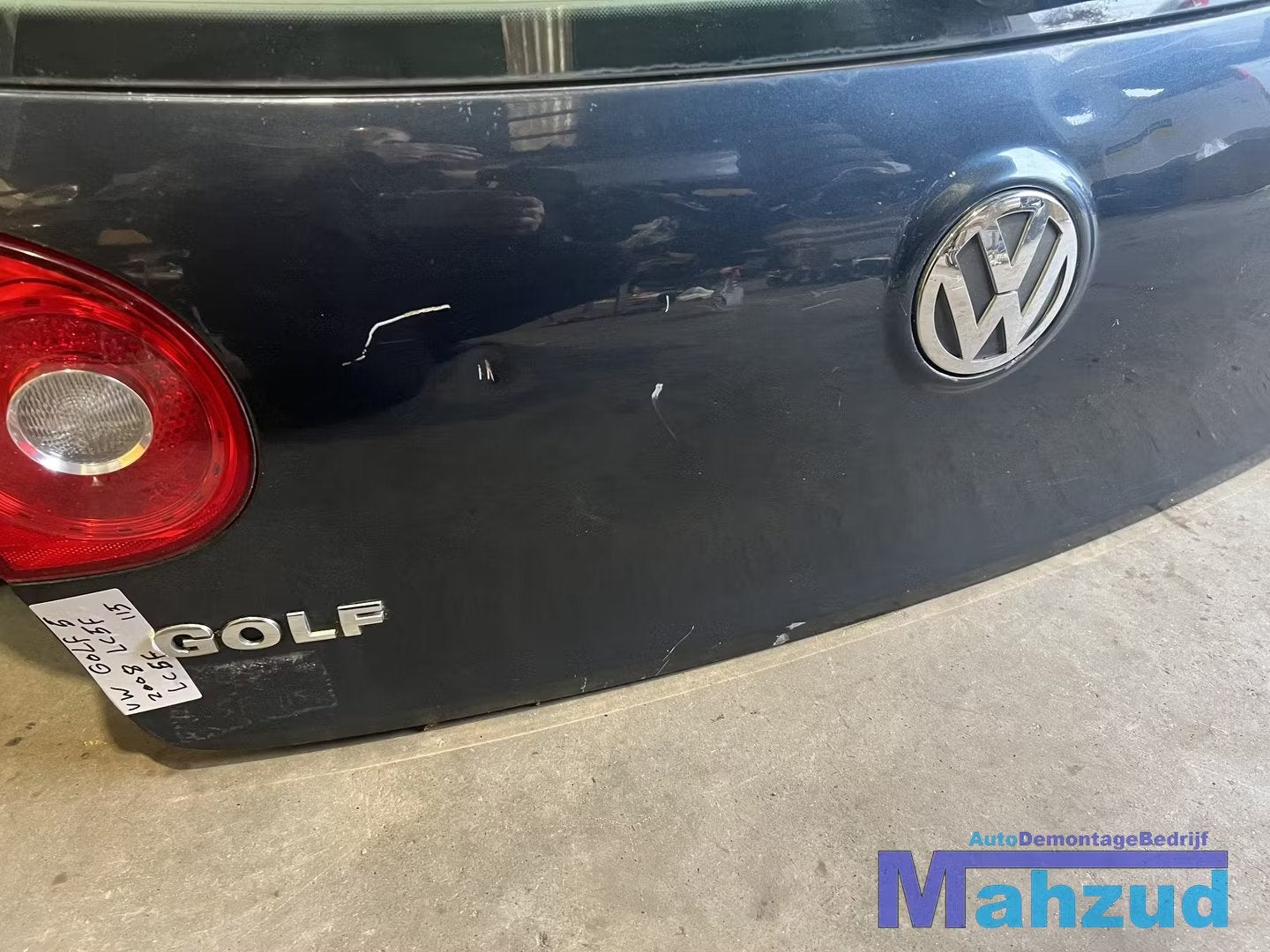 VW GOLF 5 LC5F Blauw achterklep, Gebruikt, Volkswagen AG, Achter, Berliner Ring 2
38440  Wolfsburg, DE