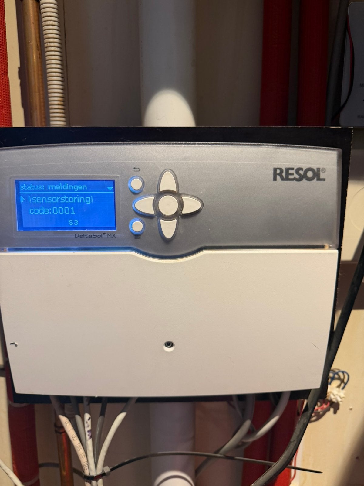 Resol deltasol mx regelaar, Ophalen of Verzenden, Gebruikt