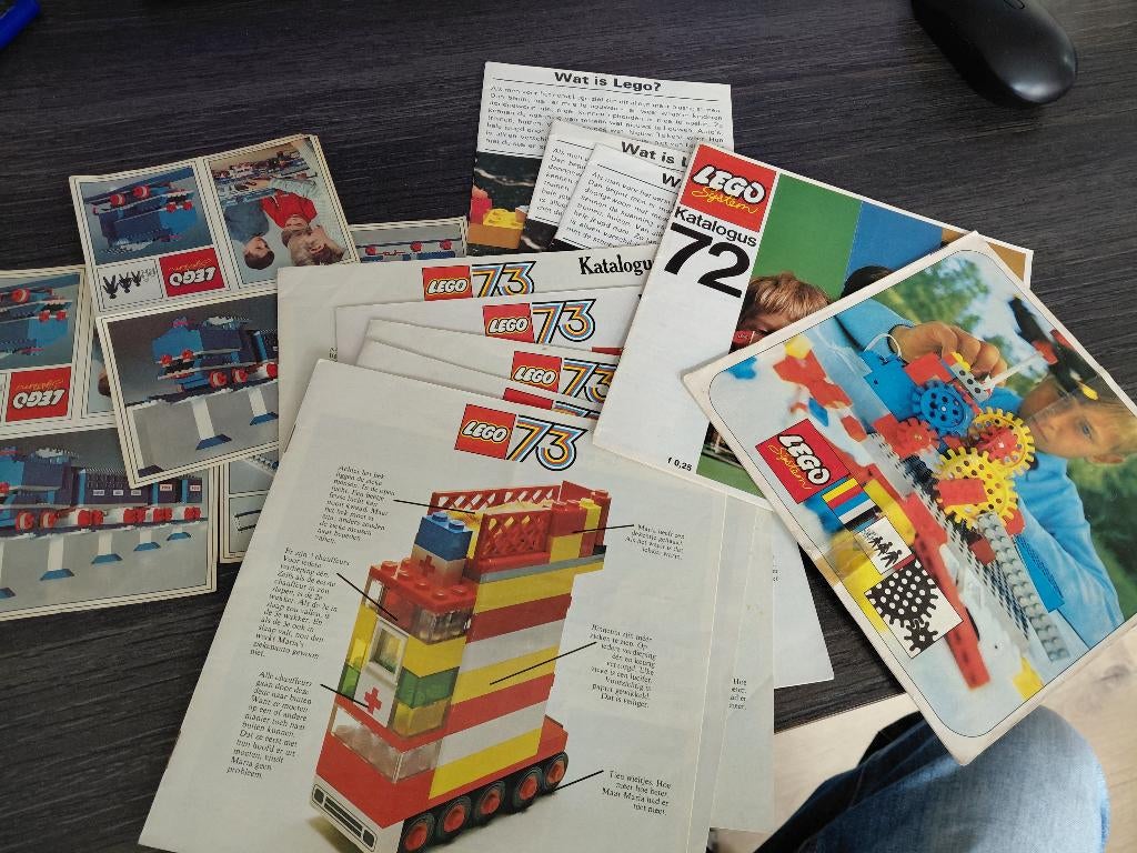 oude lego boekjes 1972 1973 en meer, Kinderen en Baby's, Speelgoed | Duplo en Lego, Ophalen of Verzenden, Gebruikt