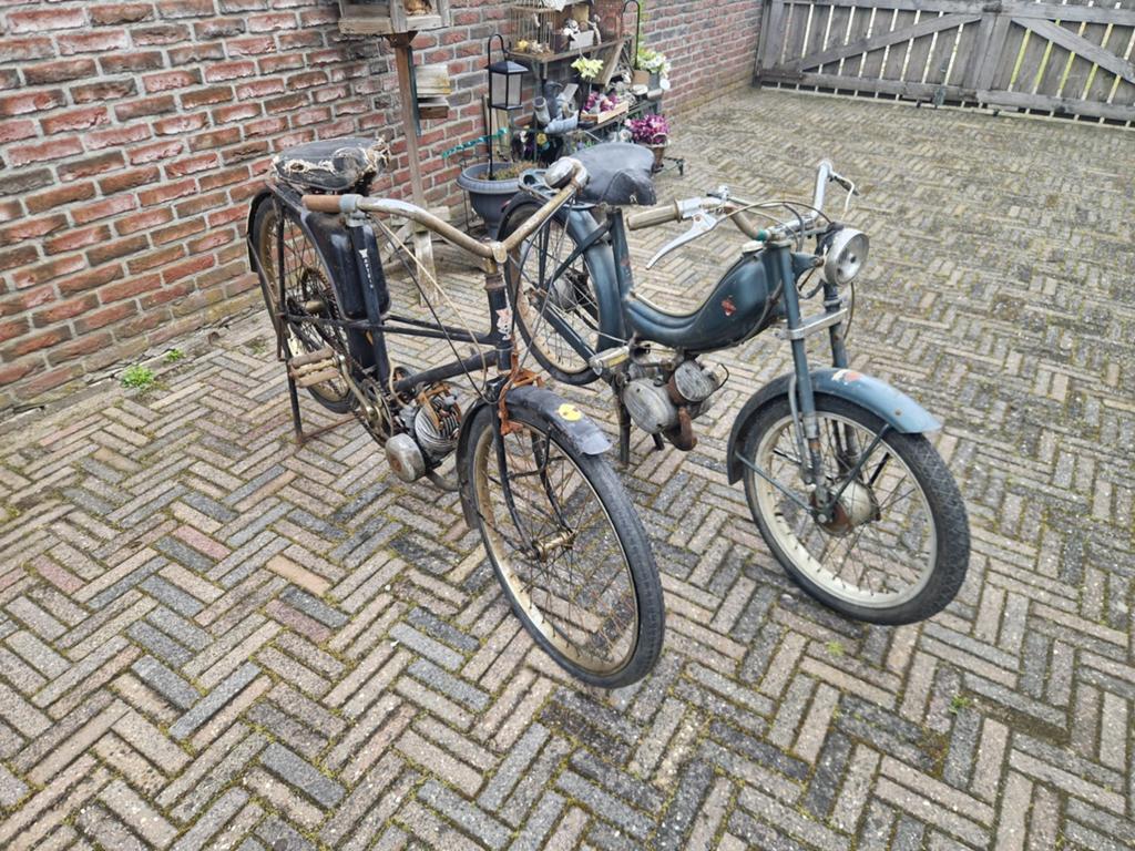 Schuurvondst mobylette en flandria, Fietsen en Brommers, Ophalen, Overige merken