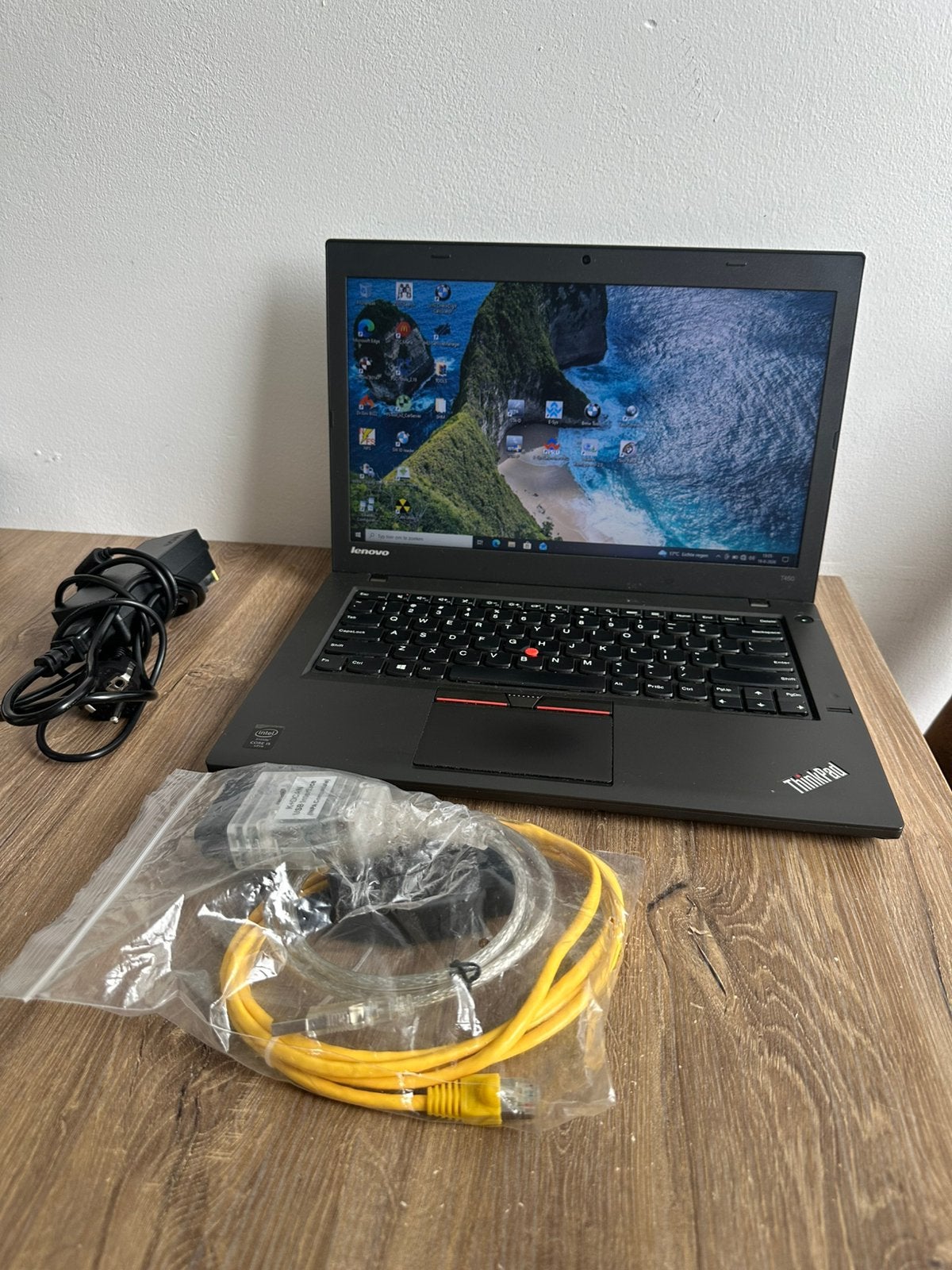 BMW DIAGNOSE CODEREN PROGRAMMEREN UITLEES LAPTOP E F G BMW, Ophalen of Verzenden, Zo goed als nieuw, 14 inch