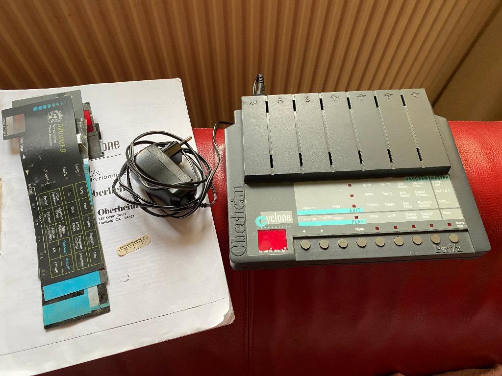 oberheim cyclone vintage/1989 arpeggiator etc, Ophalen of Verzenden, Gebruikt