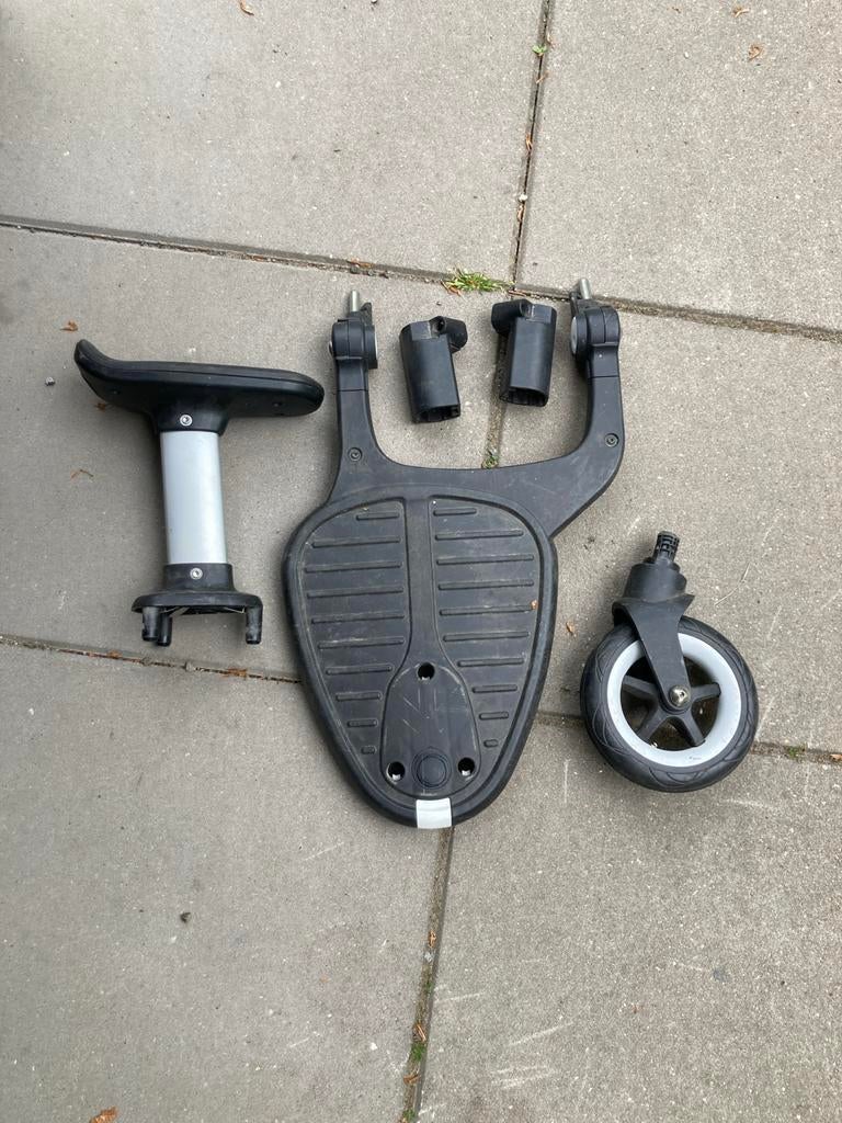 Bugaboo meerijdplankje met adapters, Kinderen en Baby's, Kinderwagens en Combinaties, Ophalen of Verzenden, Gebruikt, Bugaboo