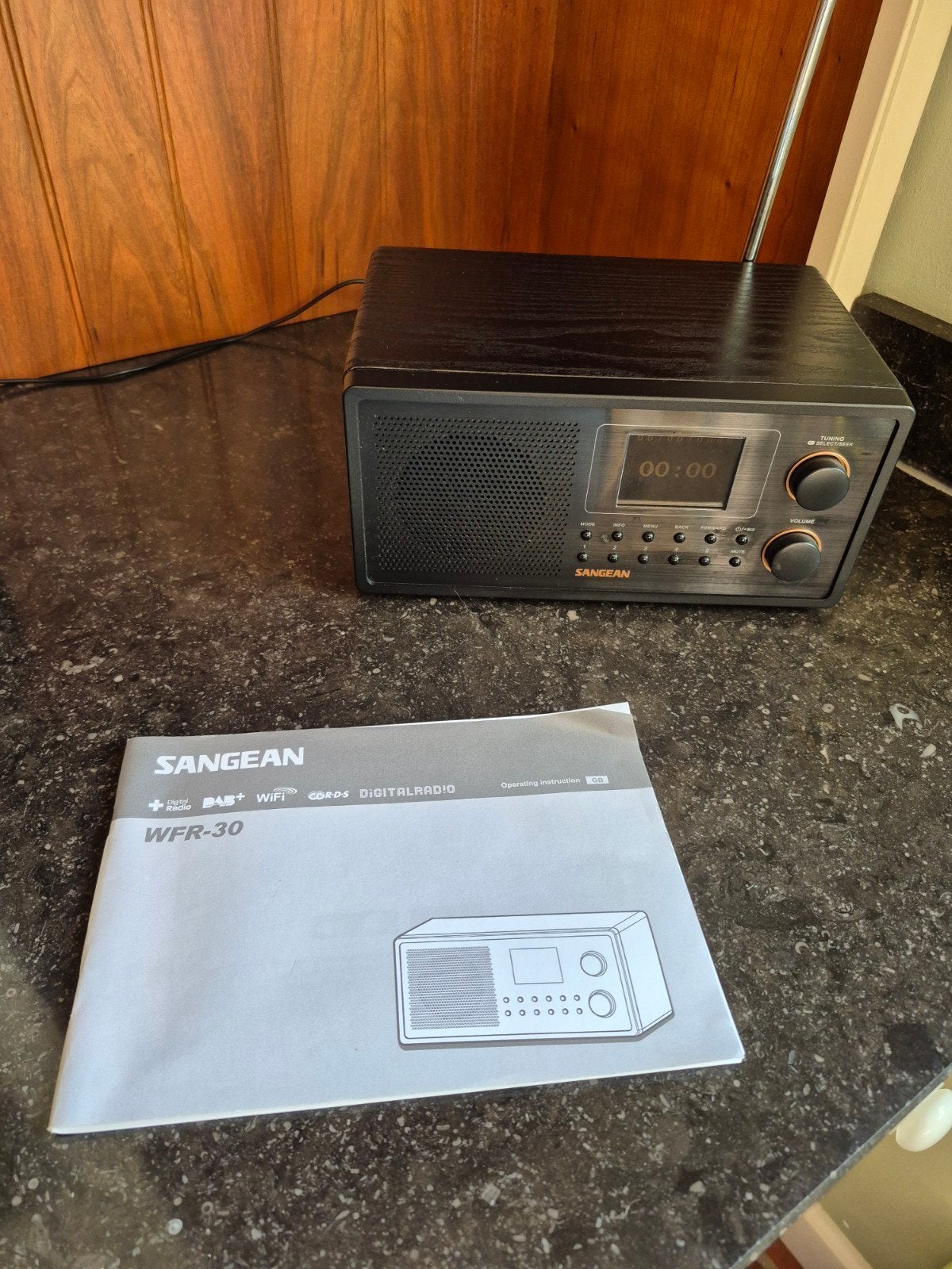 Sangean WFR-30 DAB+ WiFi Digitalradio - Zo goed als nieuw, Ophalen, Zo goed als nieuw, Radio