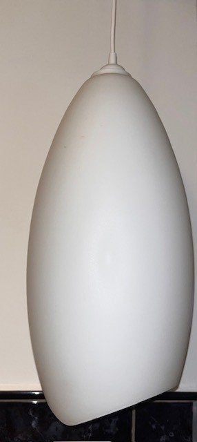 Vintage design hanglamp; Vistosi made in Italy, Ophalen of Verzenden, Glas