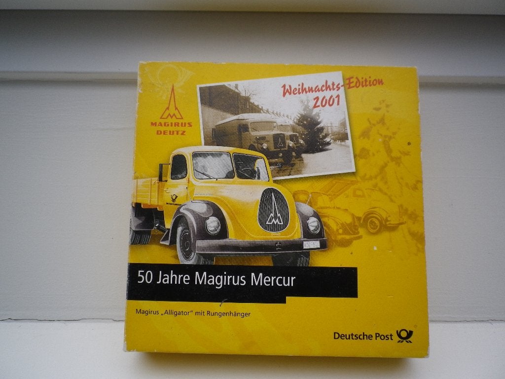 Brekina Magirus rundhauber Post / kerstboomtransport nieuw., Ophalen of Verzenden, Nieuw, Bus of Vrachtwagen, Brekina