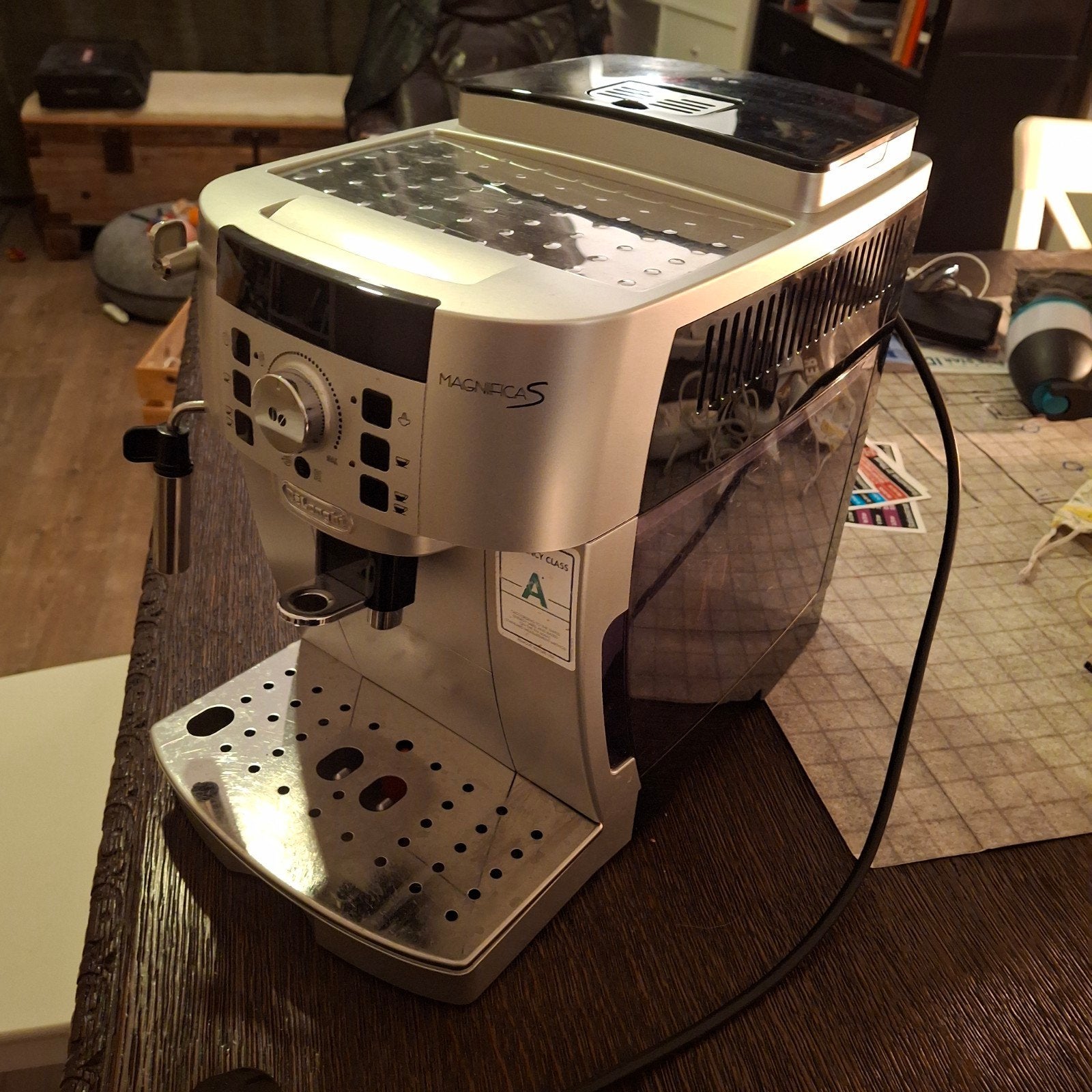 De'Longhi Magnifica S, Ophalen of Verzenden, Zo goed als nieuw, Koffiemachine