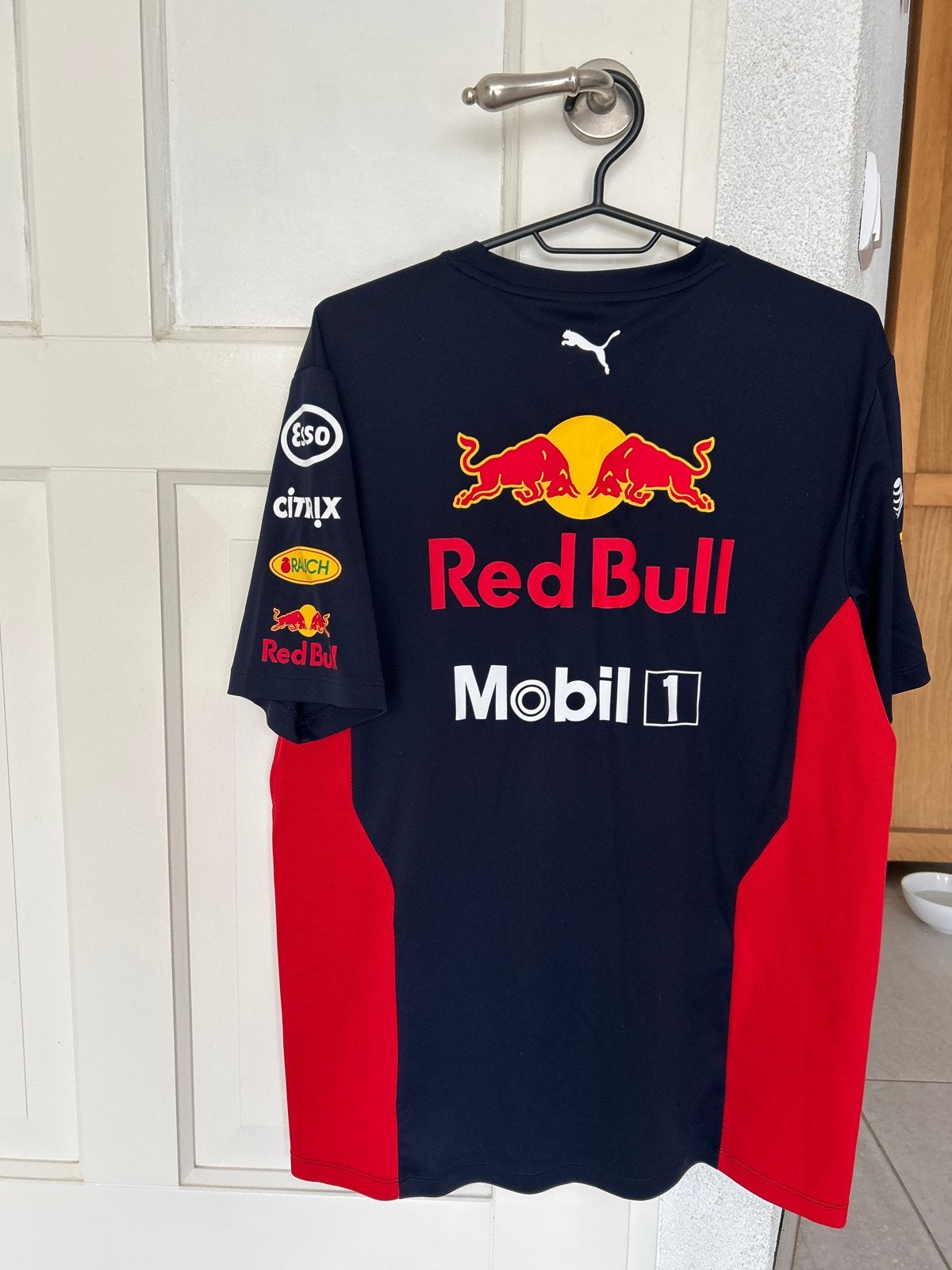 Puma Red Bull Racing F1 Team T-shirt Maat M, Ophalen, Zo goed als nieuw, Maat 48/50 (M), Blauw