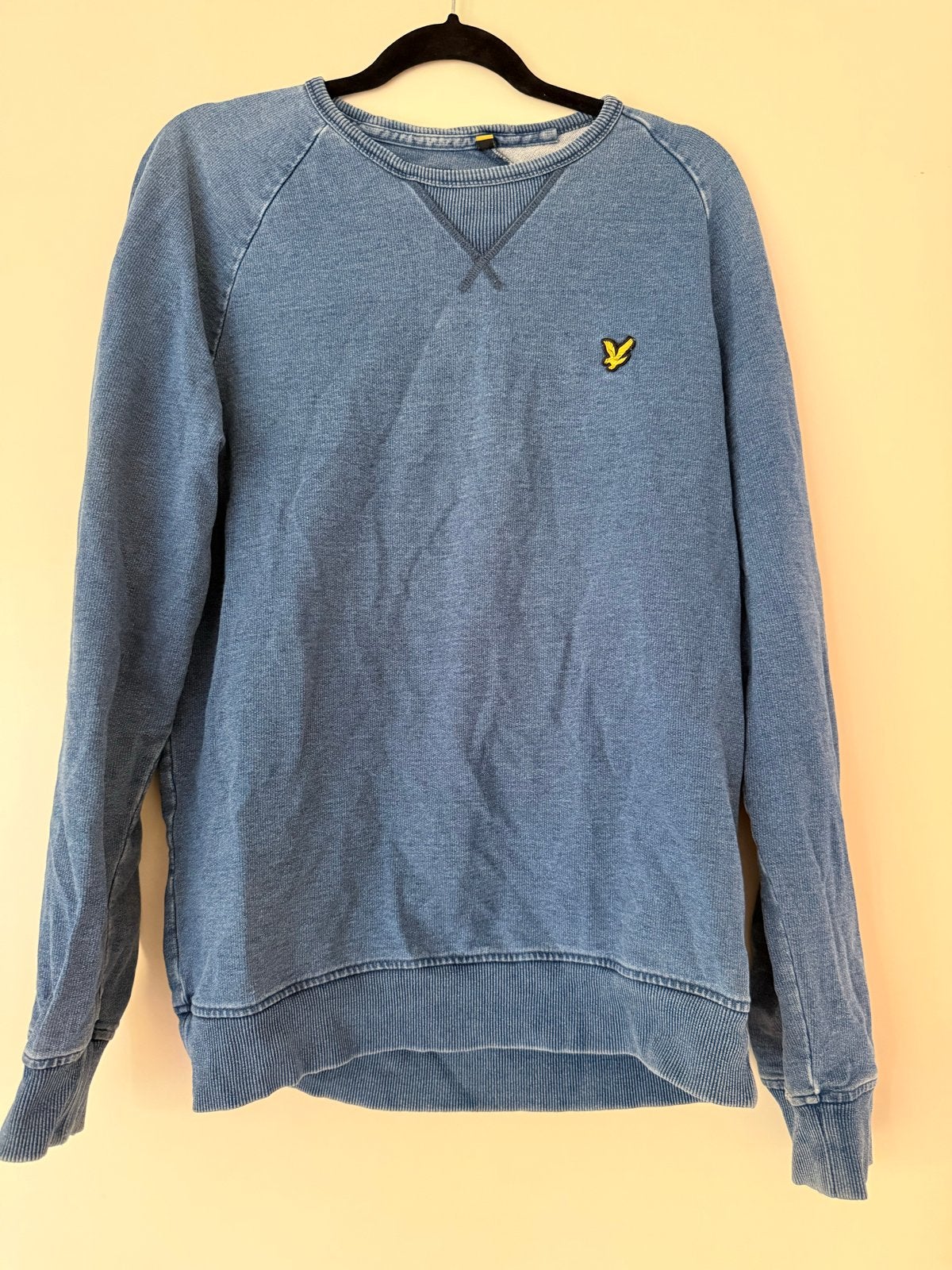 Lyle & Scott sweater maat M, Ophalen, Gedragen, Maat 48/50 (M), Blauw