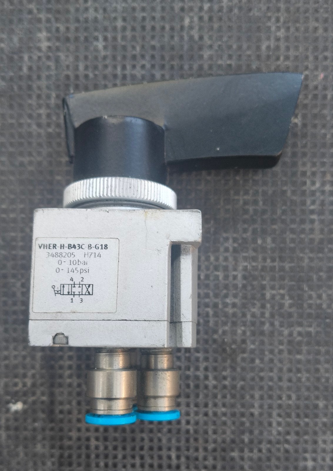 Festo VHER-H-BA3C-B-G18 Handbediende Schuifafsluiter, Ophalen of Verzenden