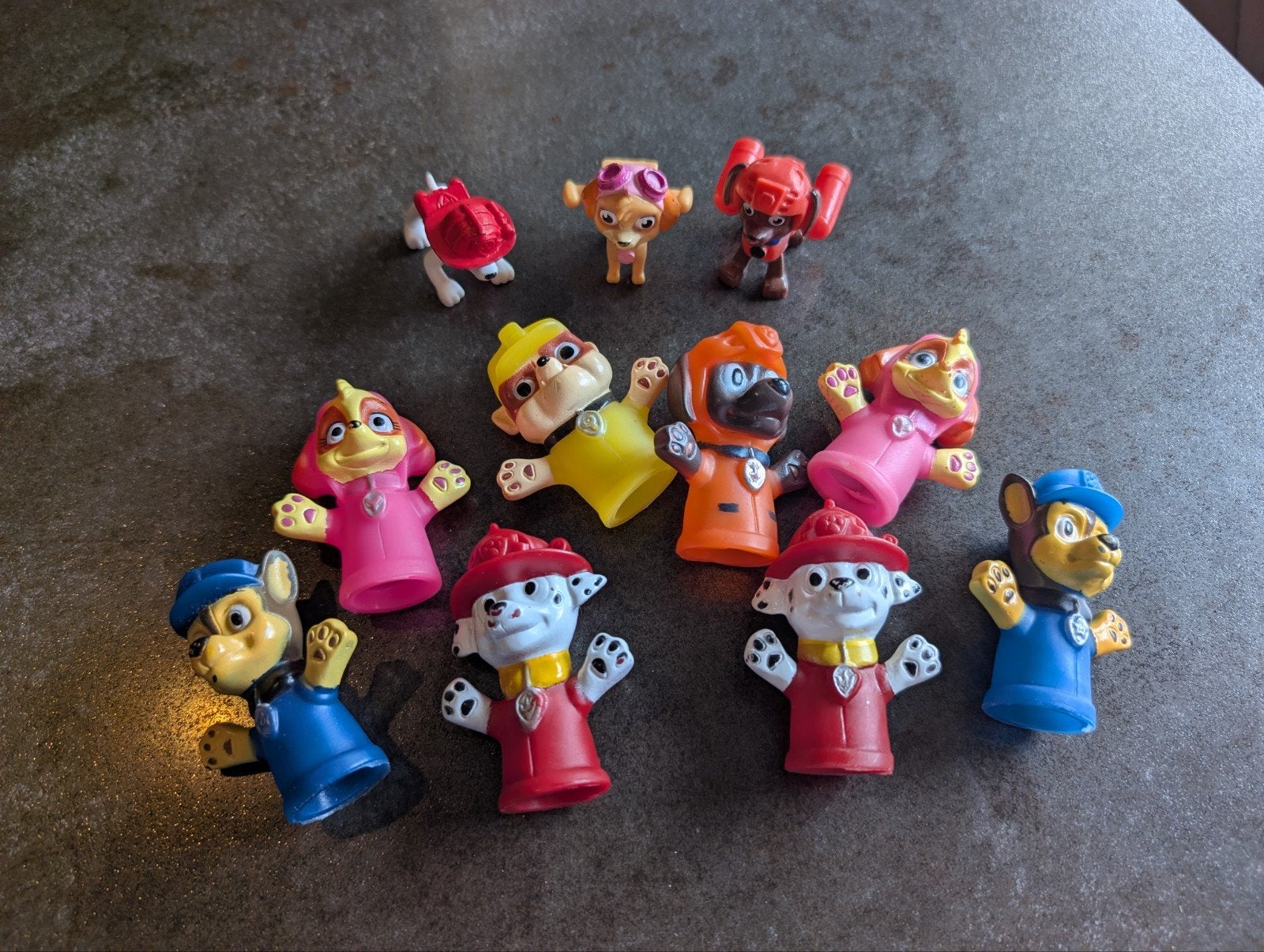 Paw Patrol (vinger)popjes divers, Kinderen en Baby's, Speelgoed | Actiefiguren, Ophalen of Verzenden, Gebruikt