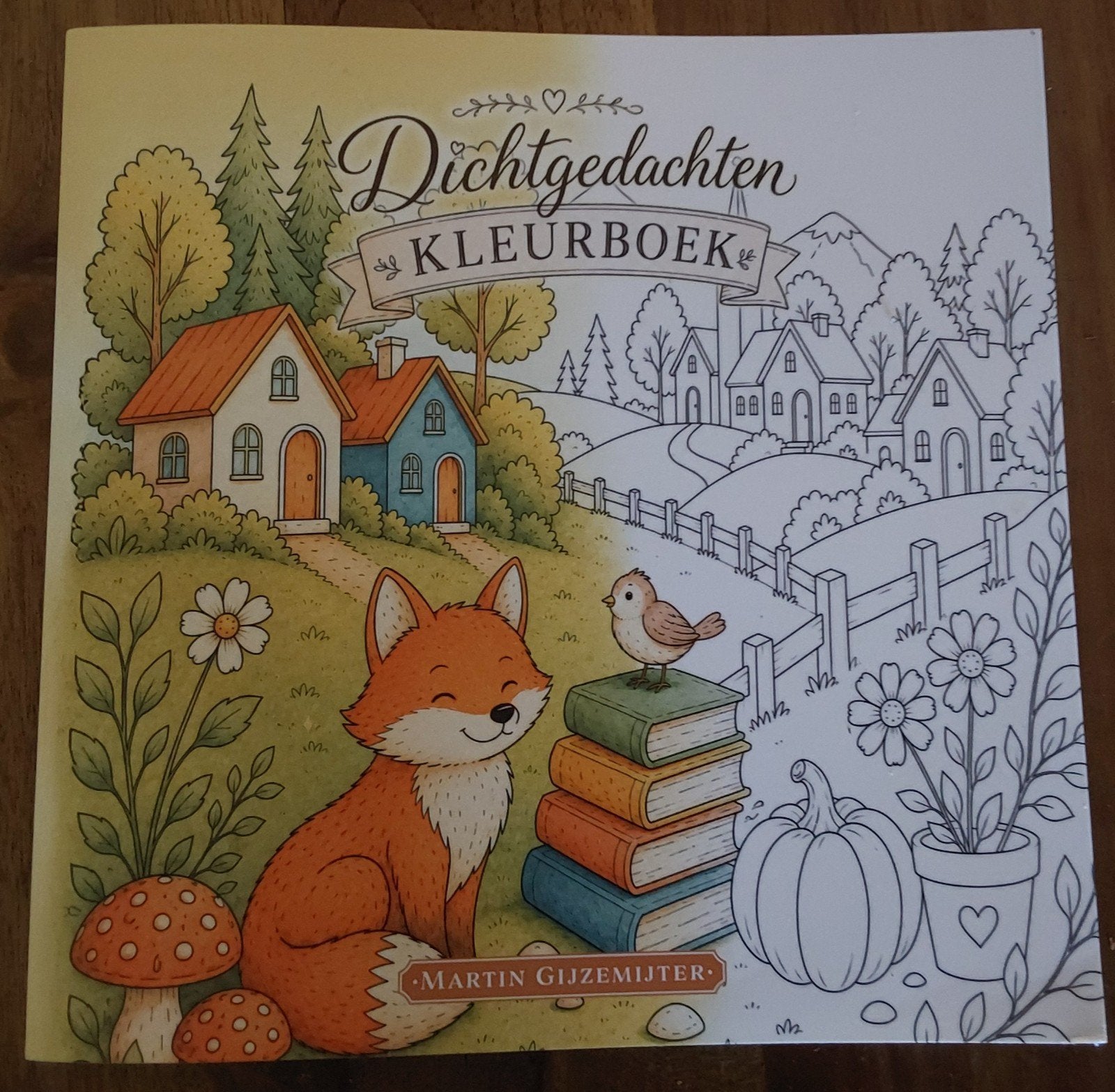 Kleurboek Martin Gijzemijter - Dichtgedachten., Ophalen of Verzenden, Nieuw, Potlood of Stift