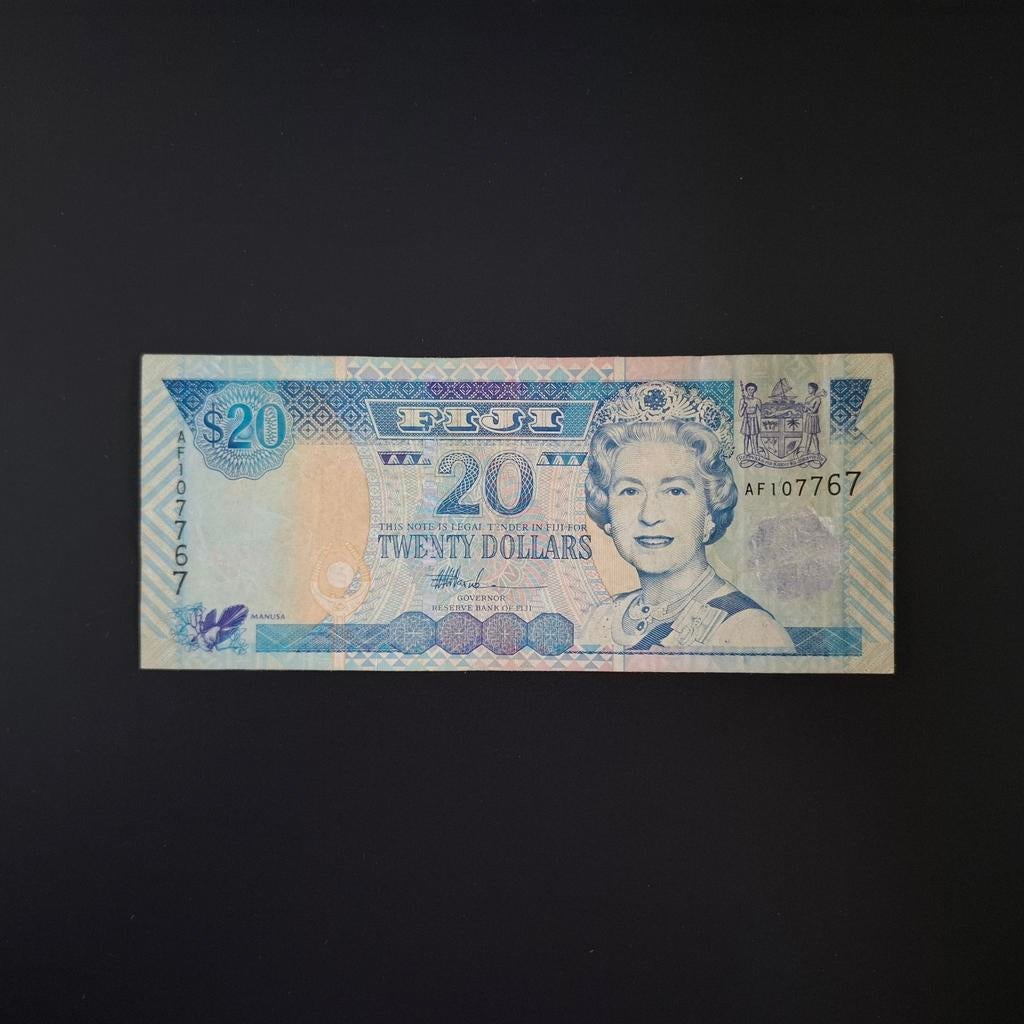 20 dollar Fiji #017, Verzenden, Los biljet