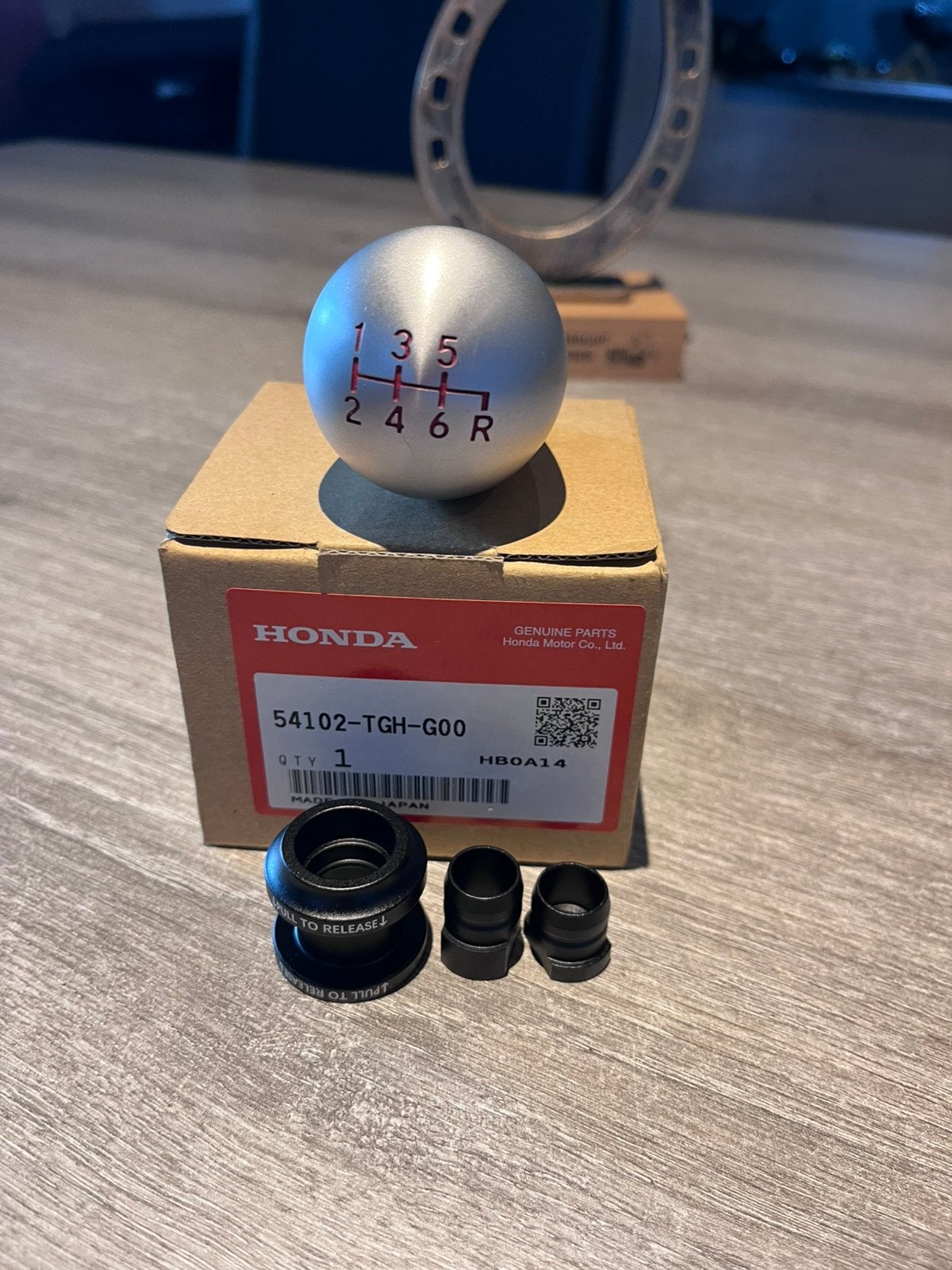 Honda TYPE R pookbol, Ophalen, Honda
