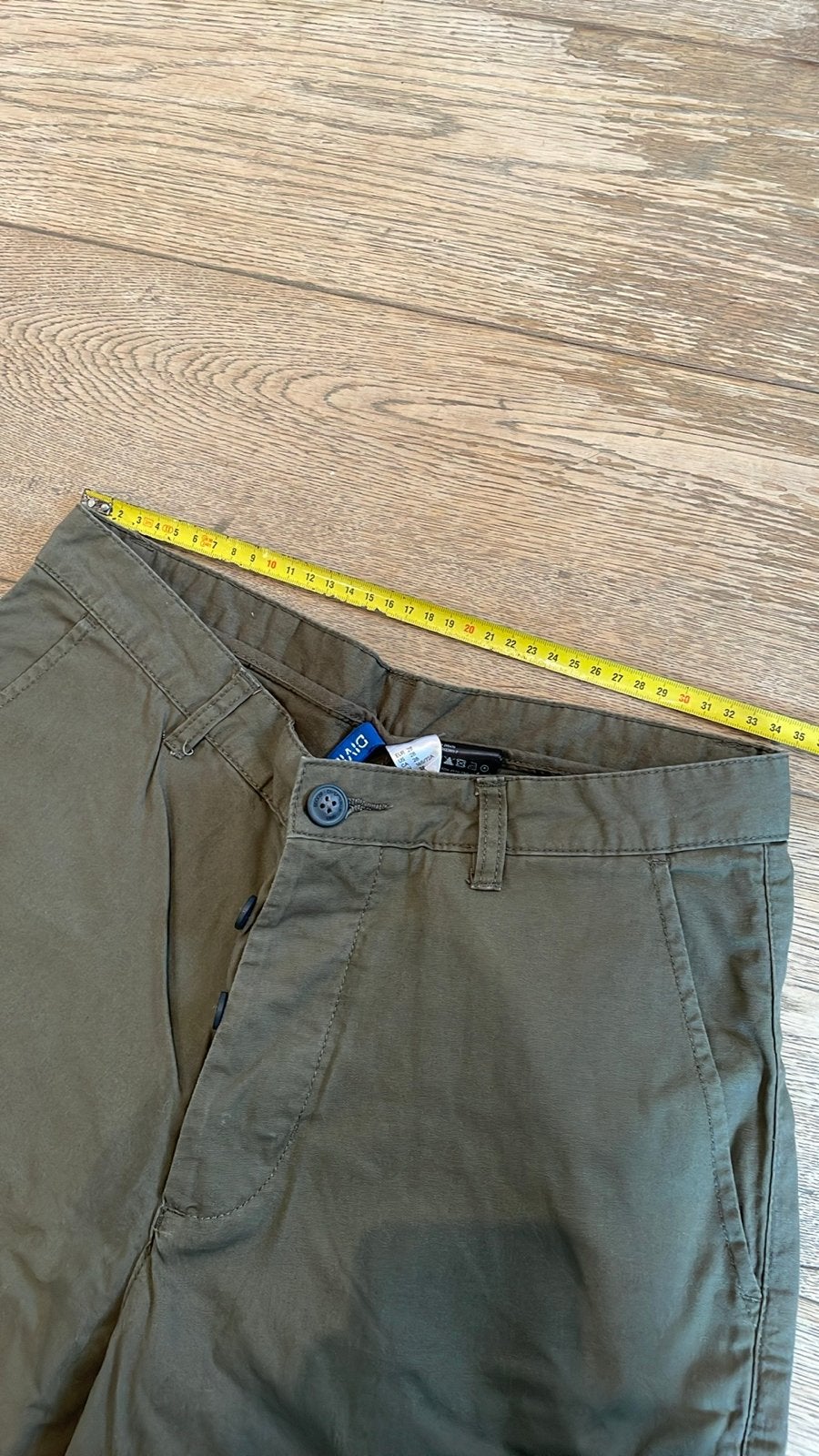Heren korte broek H&M Divided - Maat S, Kleding | Heren, Ophalen of Verzenden, Gedragen, Maat 48/50 (M), Groen
