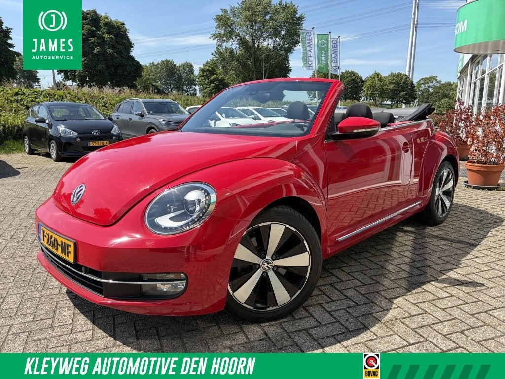Volkswagen Beetle Cabriolet 1.4 TSI 160pk Sport, Nav, PDC, S, Auto's, Keurmerk '100% Onderhouden', Euro 5, Gebruikt, Beetle (Kever)