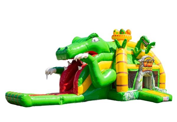 T-rex in de tuin? Super Dino Springkussen huren / te huur, Ophalen, Nieuw, Overige