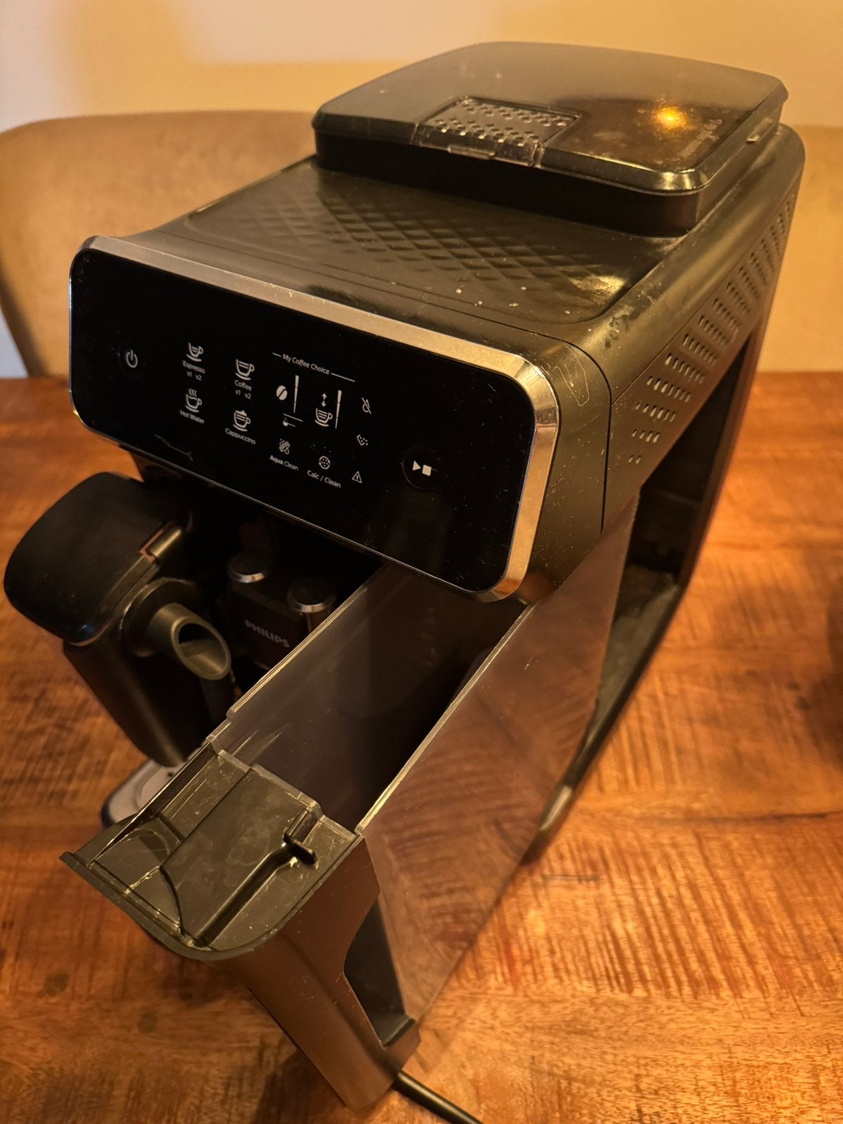 Philips volautomatische espressomachine, Ophalen, Zo goed als nieuw, Espresso apparaat, Stoompijpje