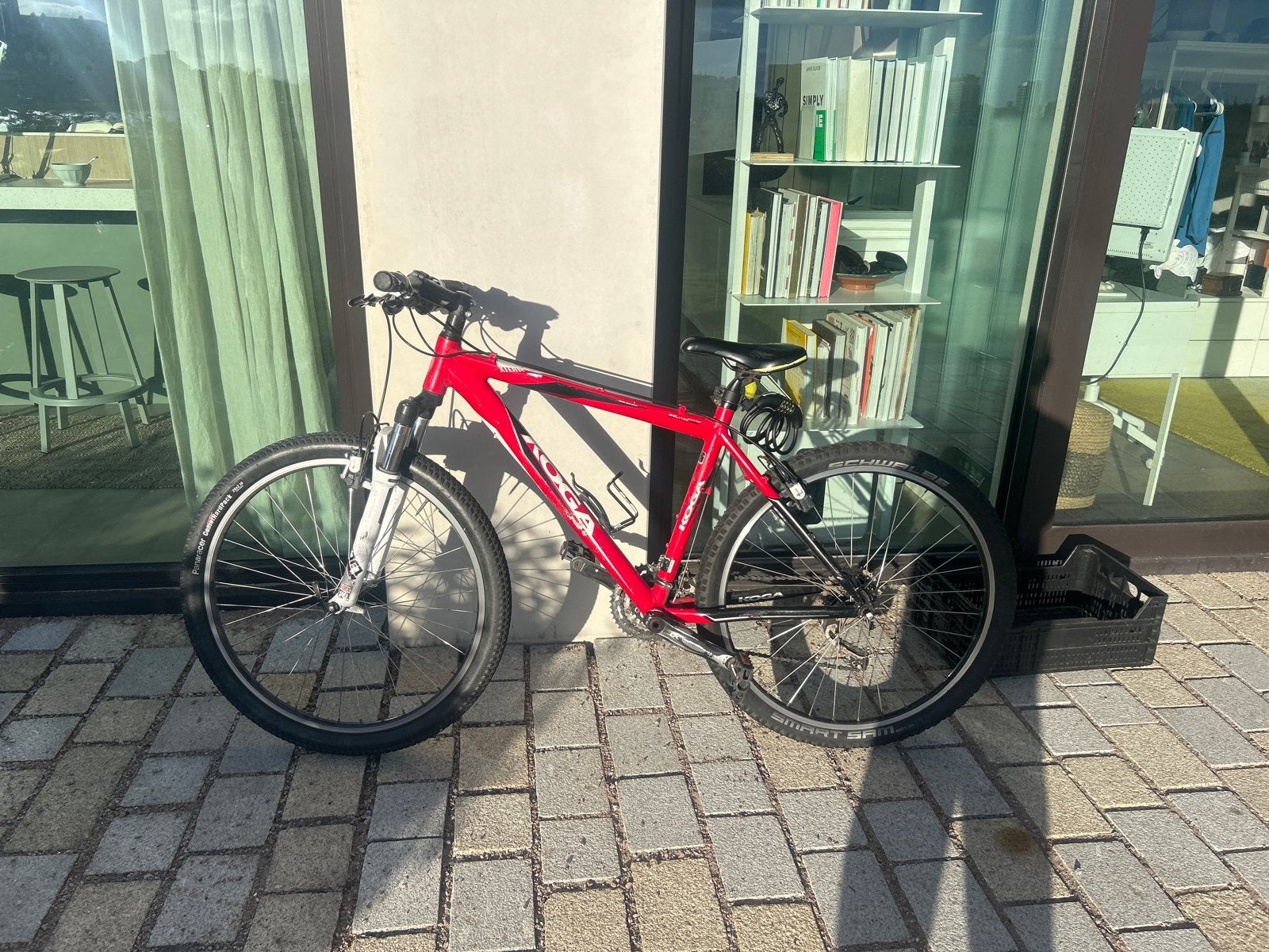 Koga Miyata Mountainbike - Rood, 26 inch, 46 cm frame, Fietsen en Brommers, Gebruikt, 26 inch, 49 tot 53 cm, Ophalen of Verzenden